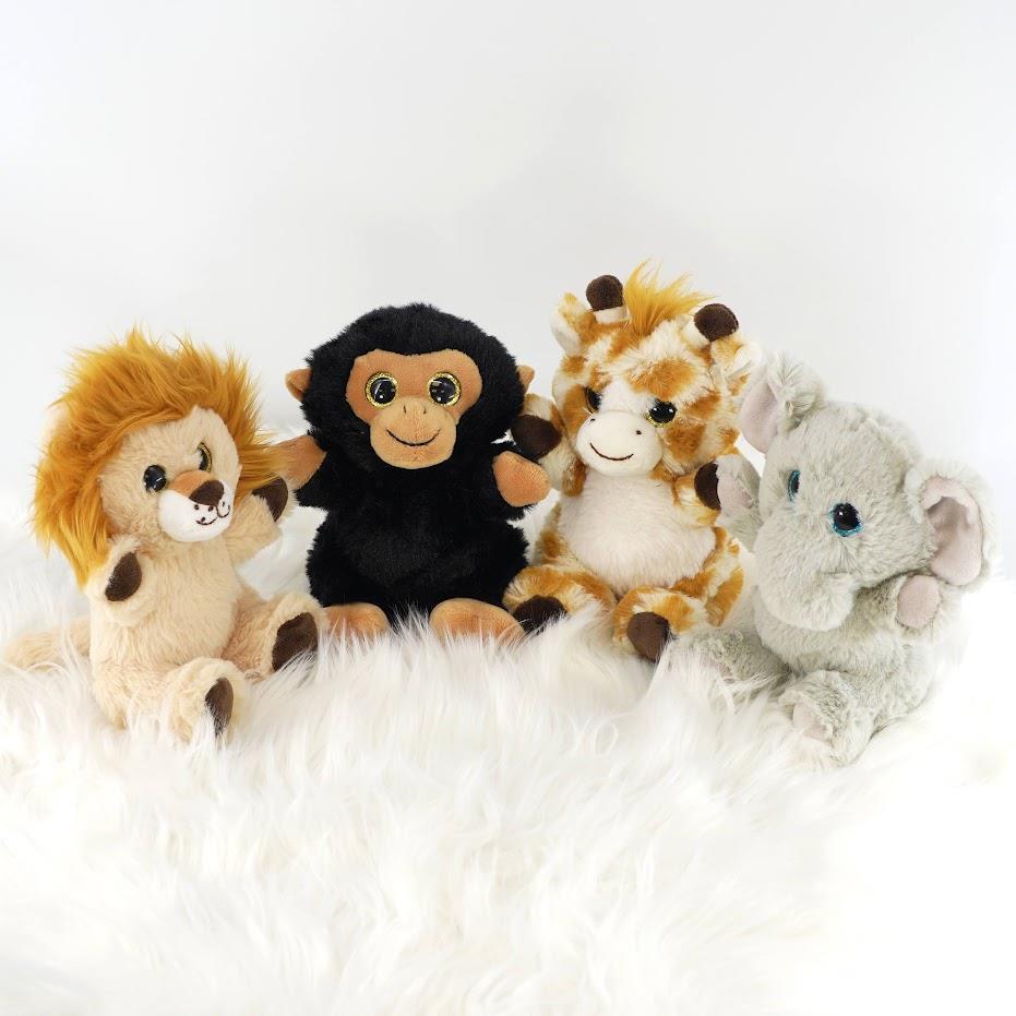 Set of 4 Wild Animal Toys by The Magic Toy Shop - The Magic Toy Shop