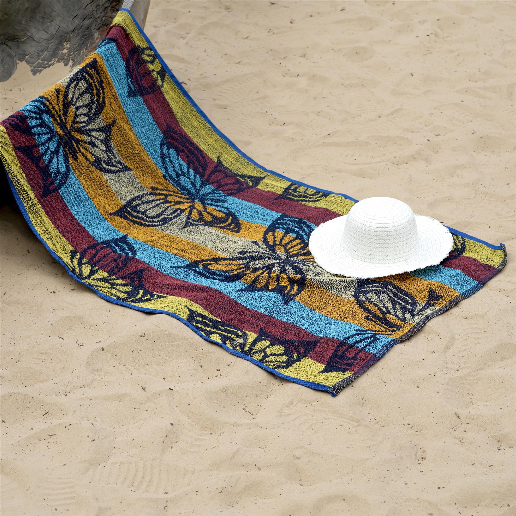 Large Multicoloured Beach Towels by Geezy - The Magic Toy Shop