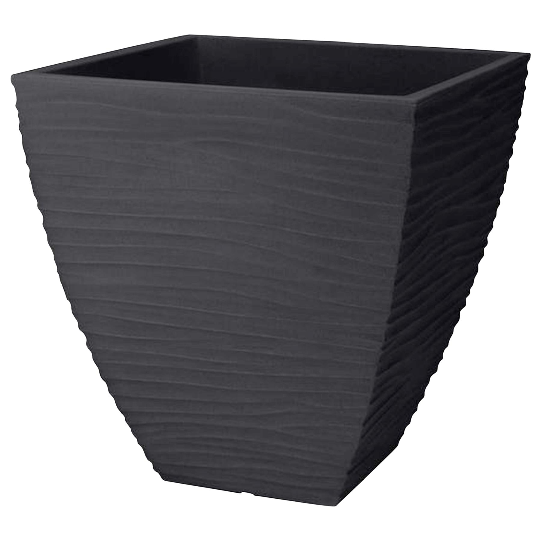 Large Flower Pot - Waves Pattern