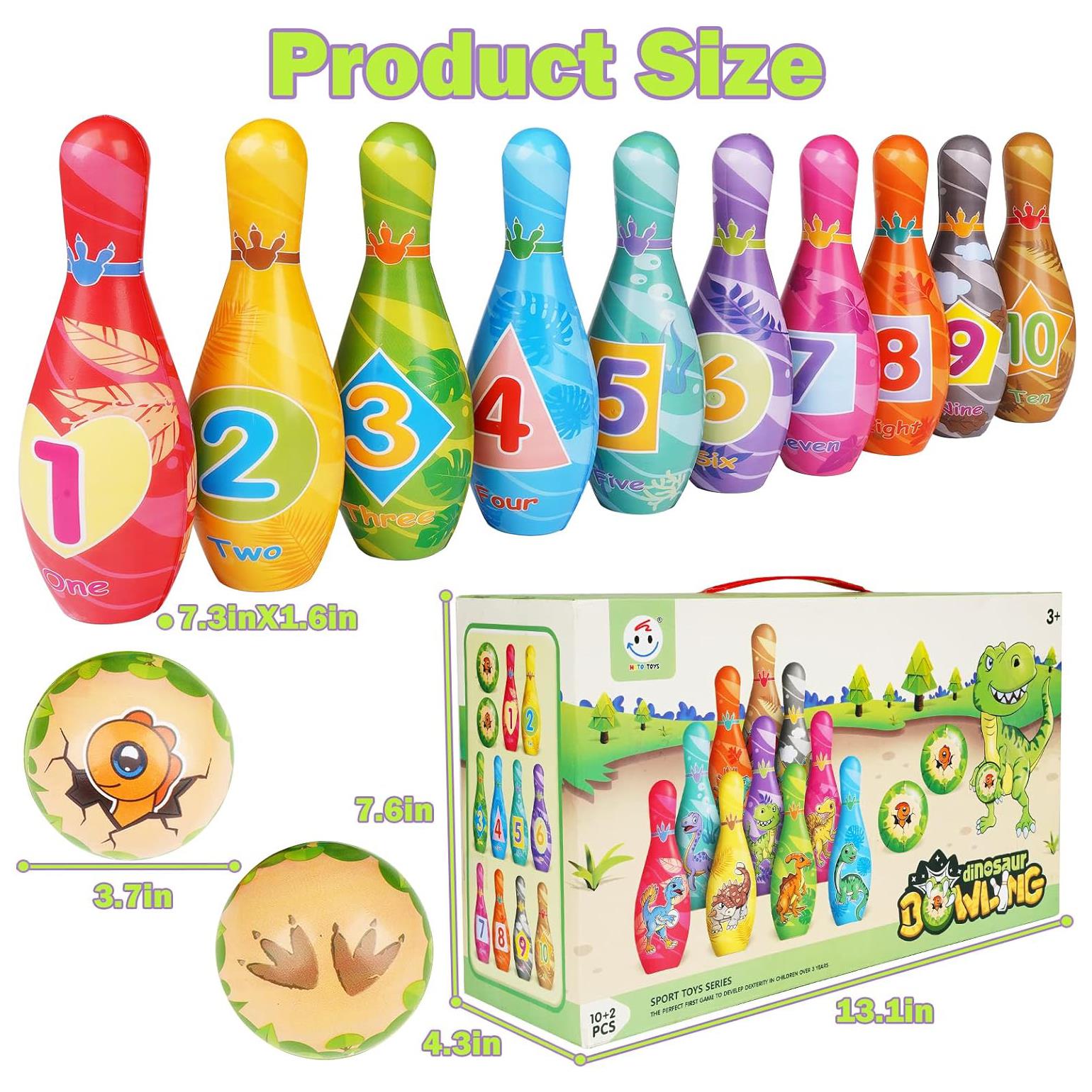 The Magic Toy Shop Soft Bowling Set For Kids