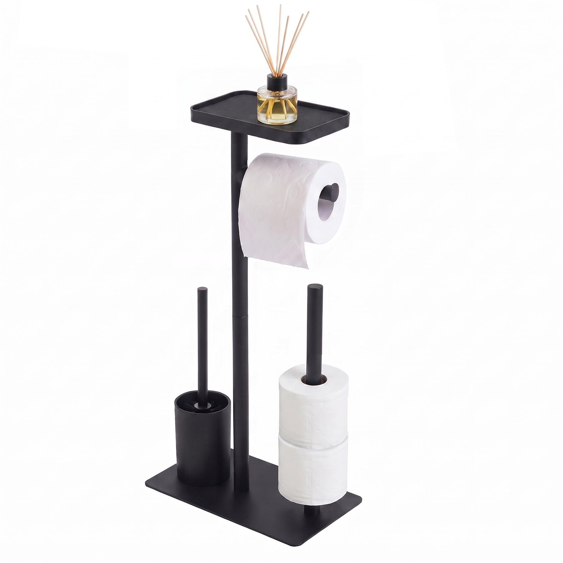 All-in-One Toilet Roll Holder