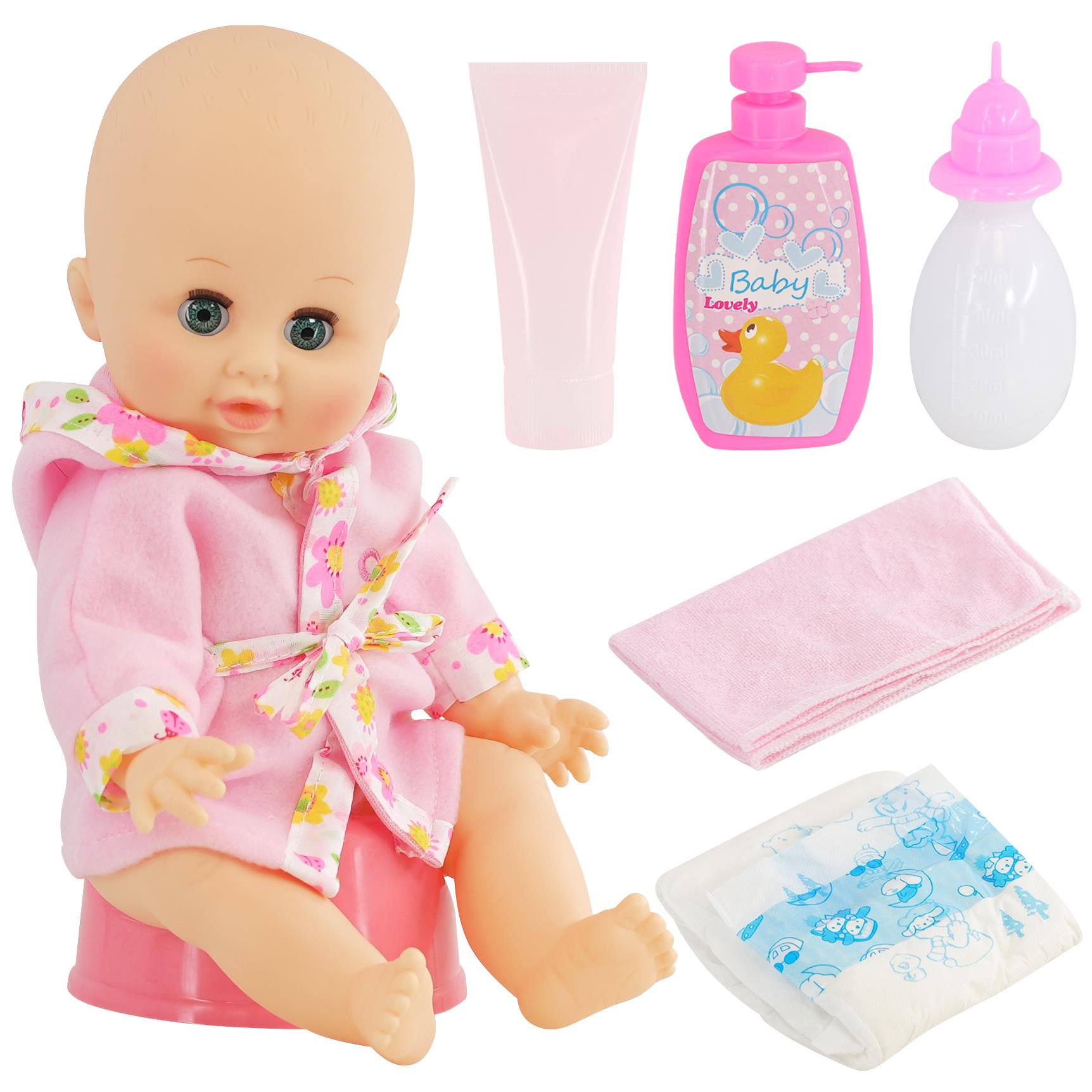 BiBi Doll Doll and Bath set with Accessories