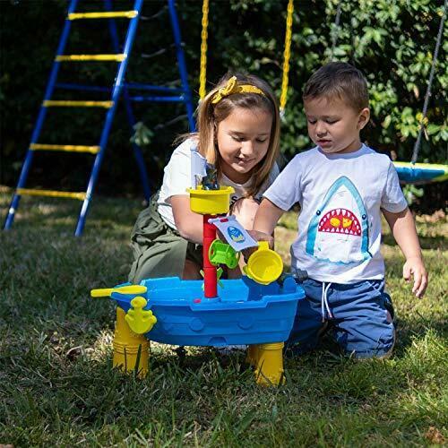 Pirate Ship Boat Sand and Water Table Play Set by The Magic Toy Shop - The Magic Toy Shop