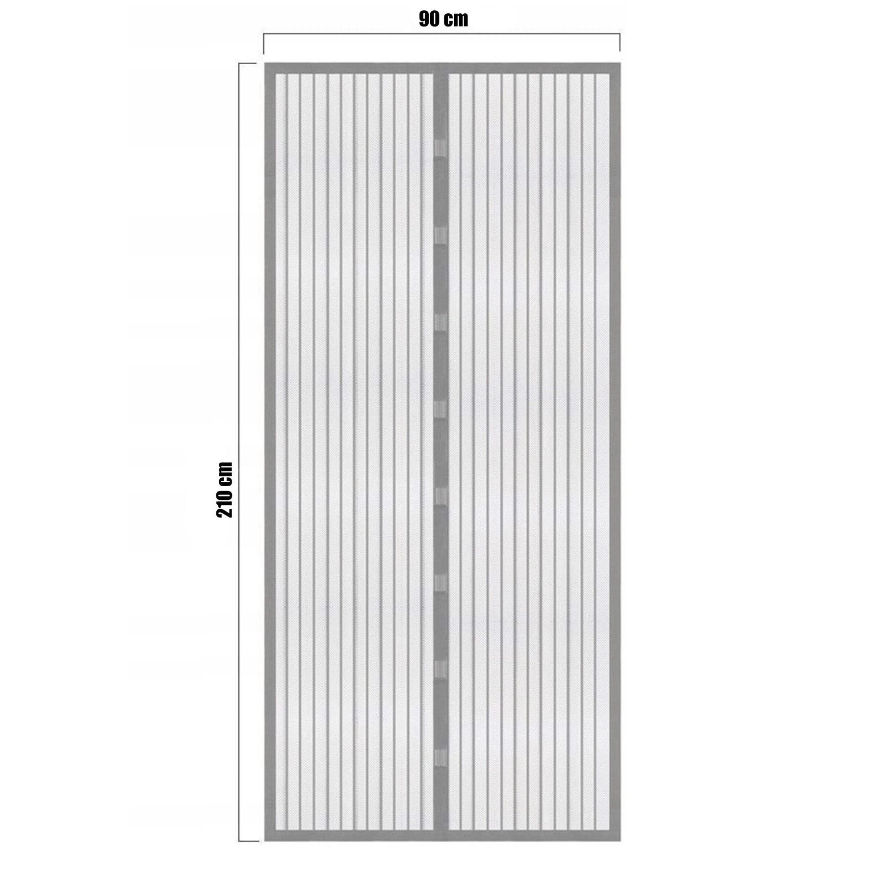 Magnetic Insect Door Screen Grey