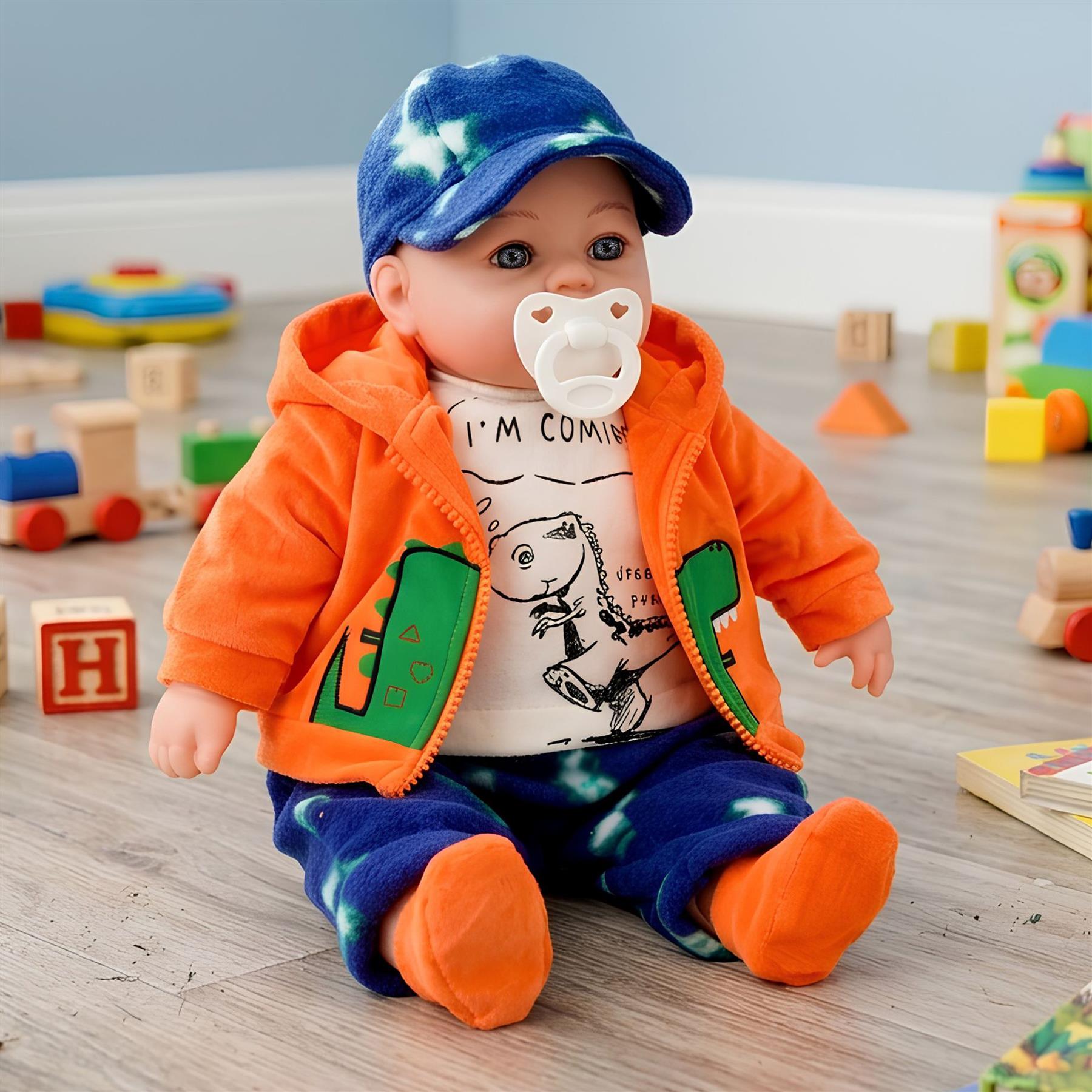BiBi Baby Doll "#3 Dinoboy" (45 cm / 18")