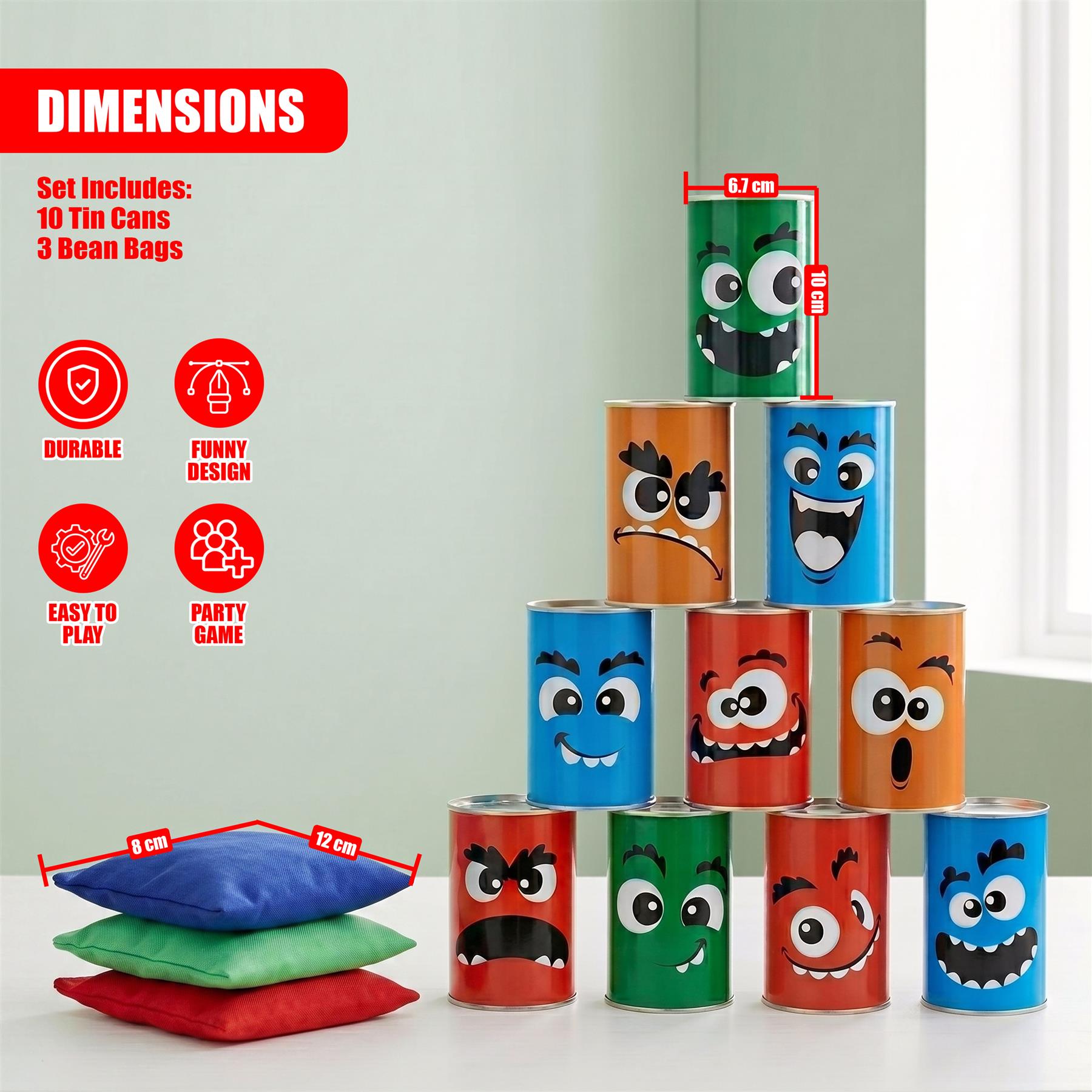 Tin Can Alley Bean Bag Toss Game