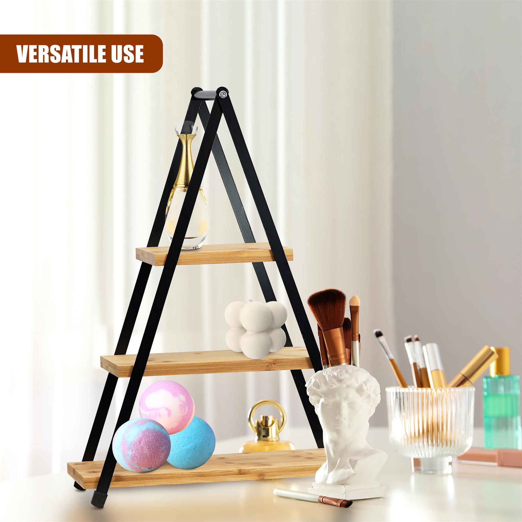 3 Tier Bamboo Serving Stand