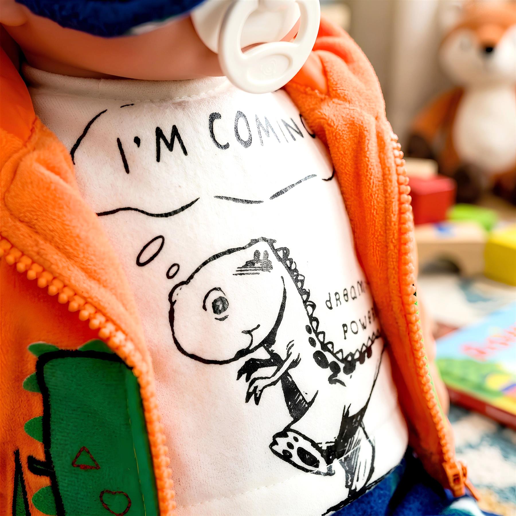 BiBi Baby Doll "#3 Dinoboy" (45 cm / 18")