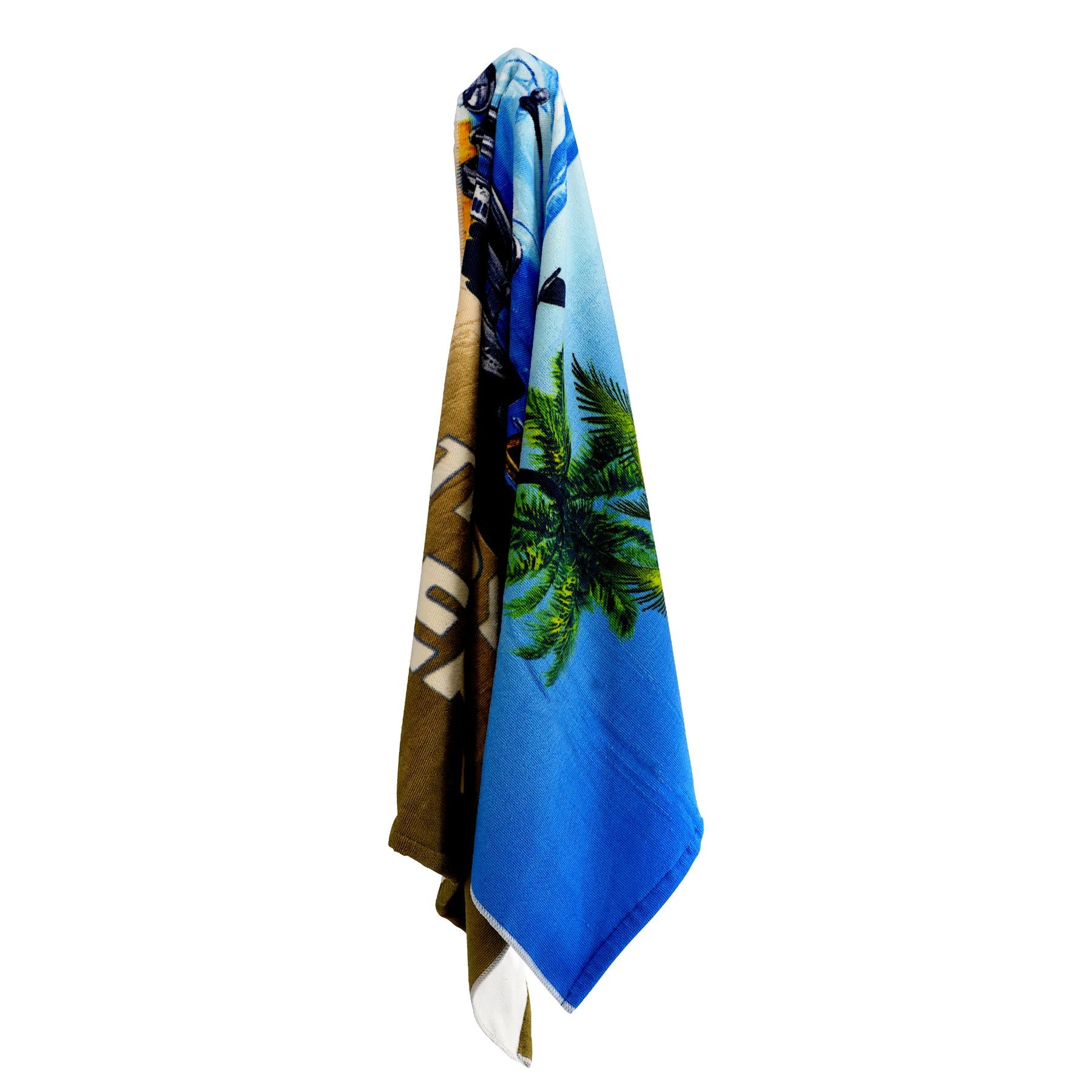 Geezy Enjoy The Beach Design Large Towel