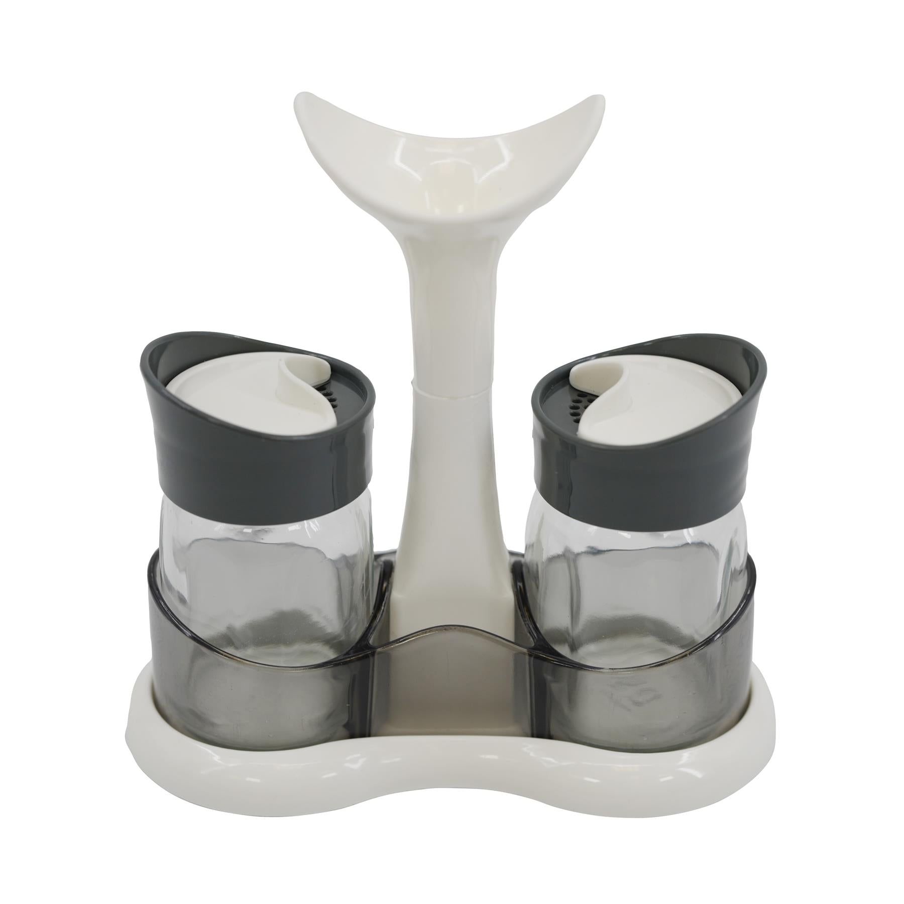 Salt and Pepper Shaker Set / Salt and Pepper Pots With Holder by Geezy - The Magic Toy Shop