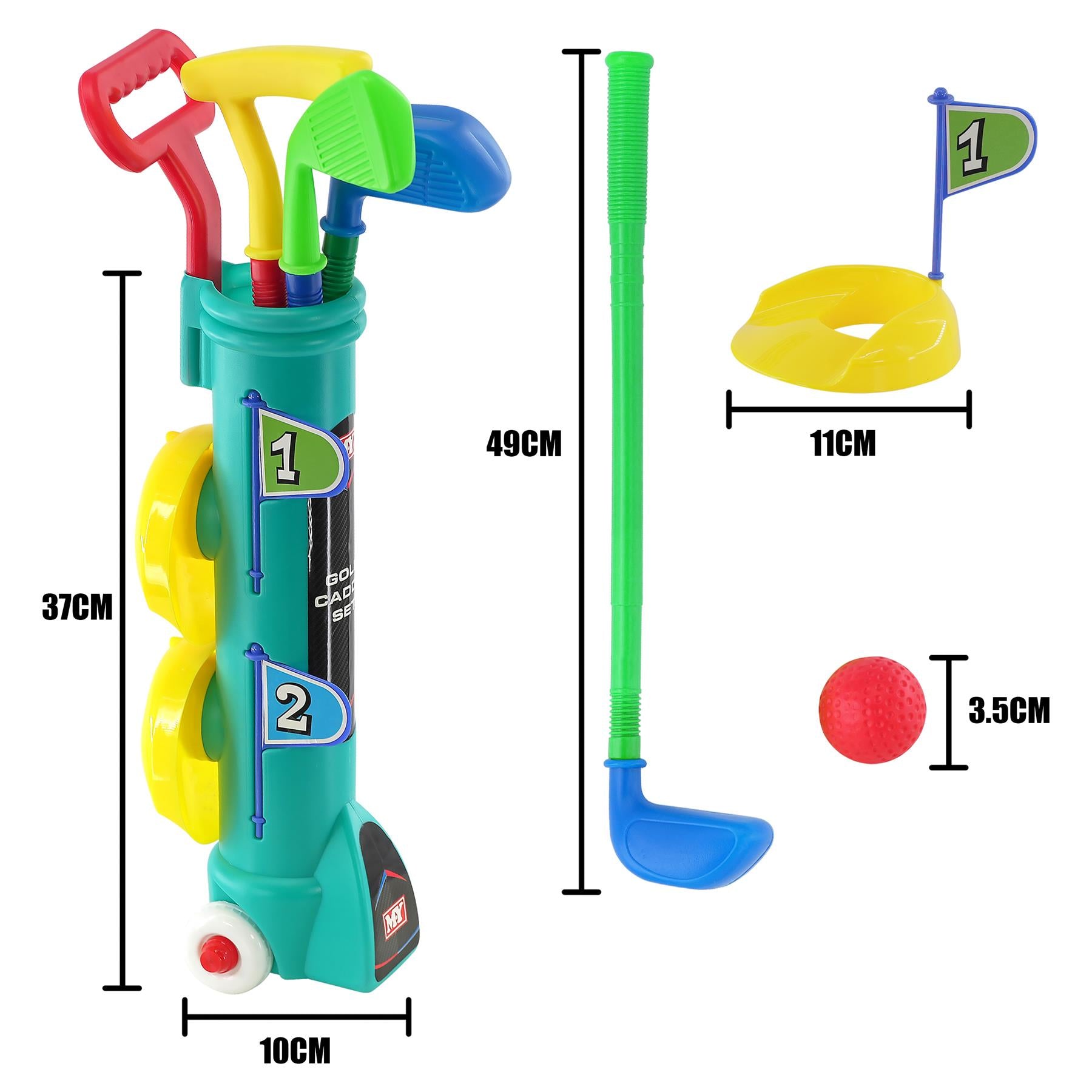 The Magic Toy Shop Children's Junior Golf Playset