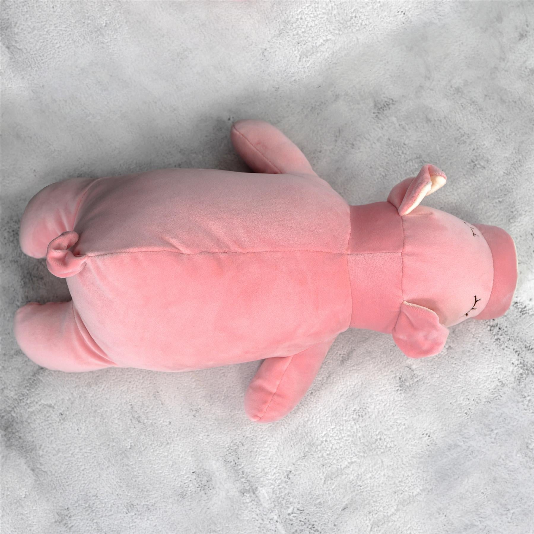 20” Super-Soft Pig Plush Pillow Toy by The Magic Toy Shop - The Magic Toy Shop