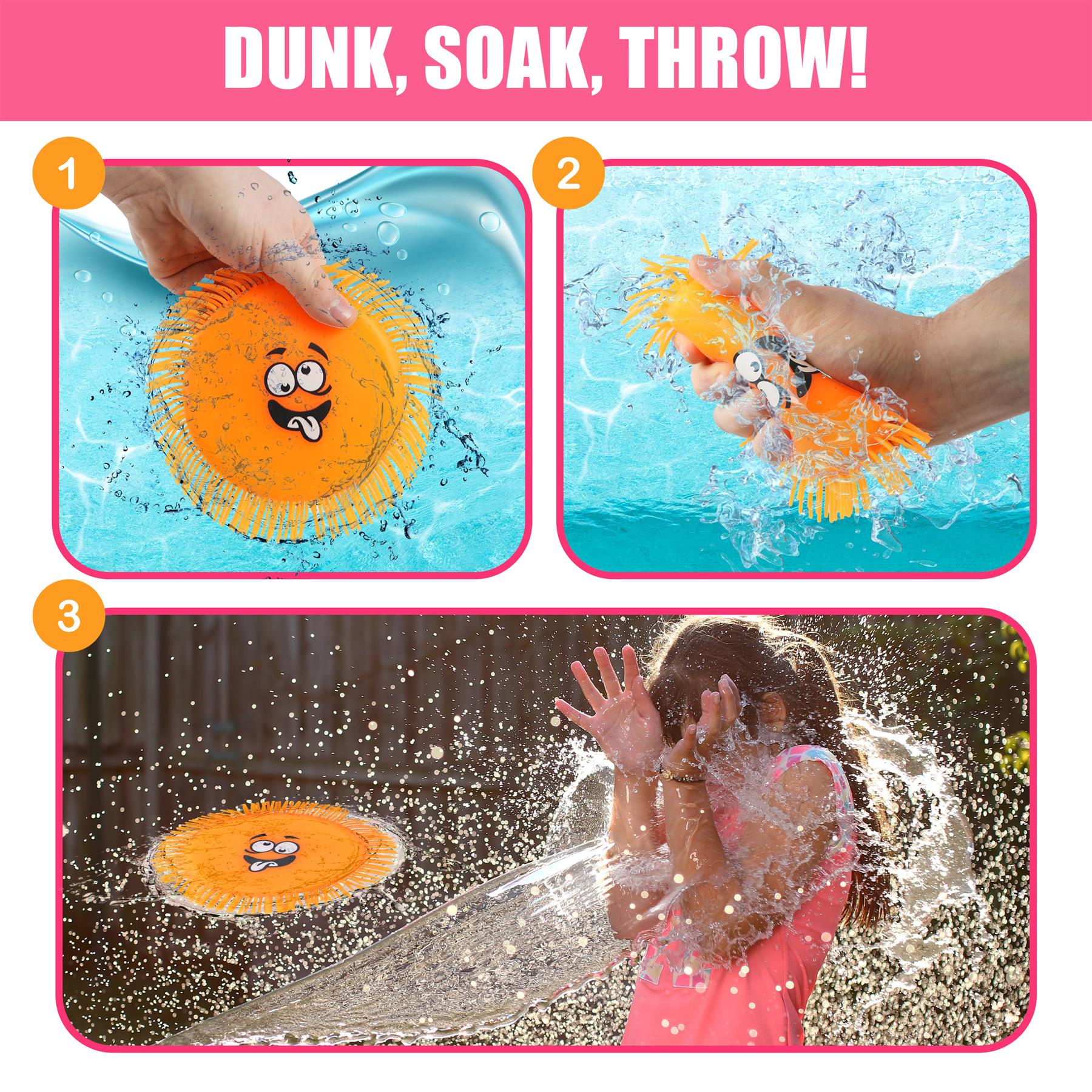 Water Absorbing Flying Disc Toy for kids by TheMagic Toy Shop