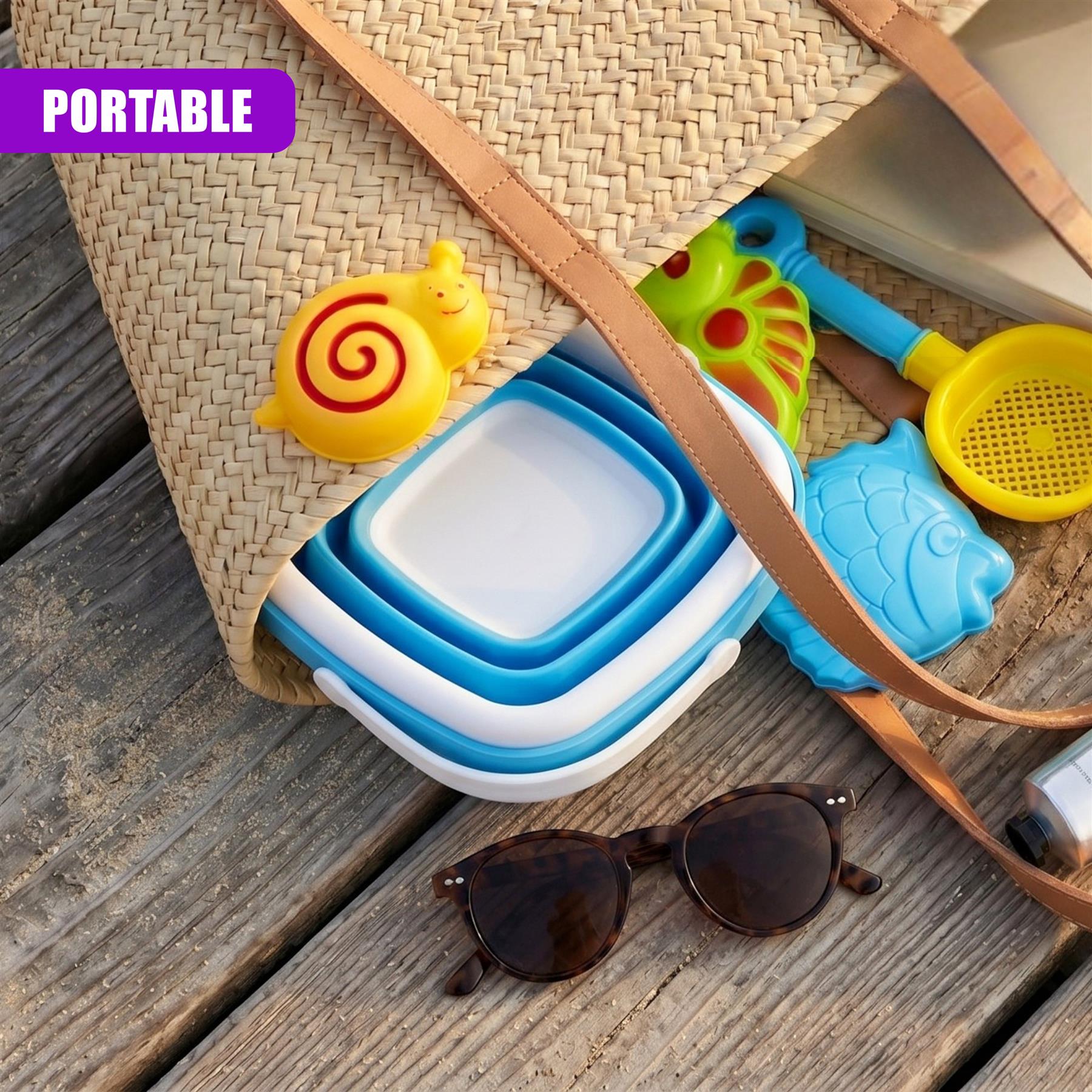 8-Piece Bucket & Spade Playset