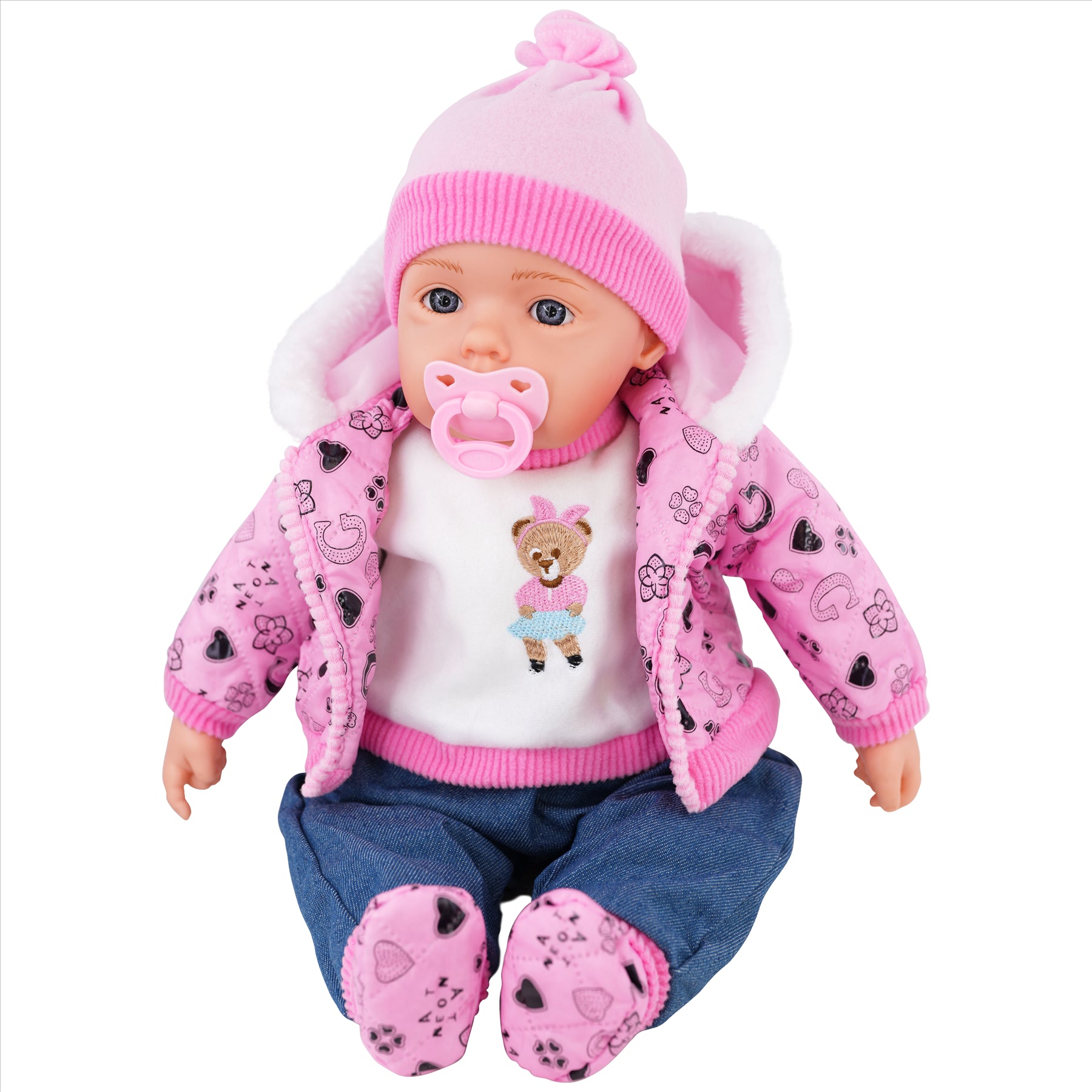 BiBi Baby Doll "Pinky" (50 cm / 20") by BiBi Doll - The Magic Toy Shop