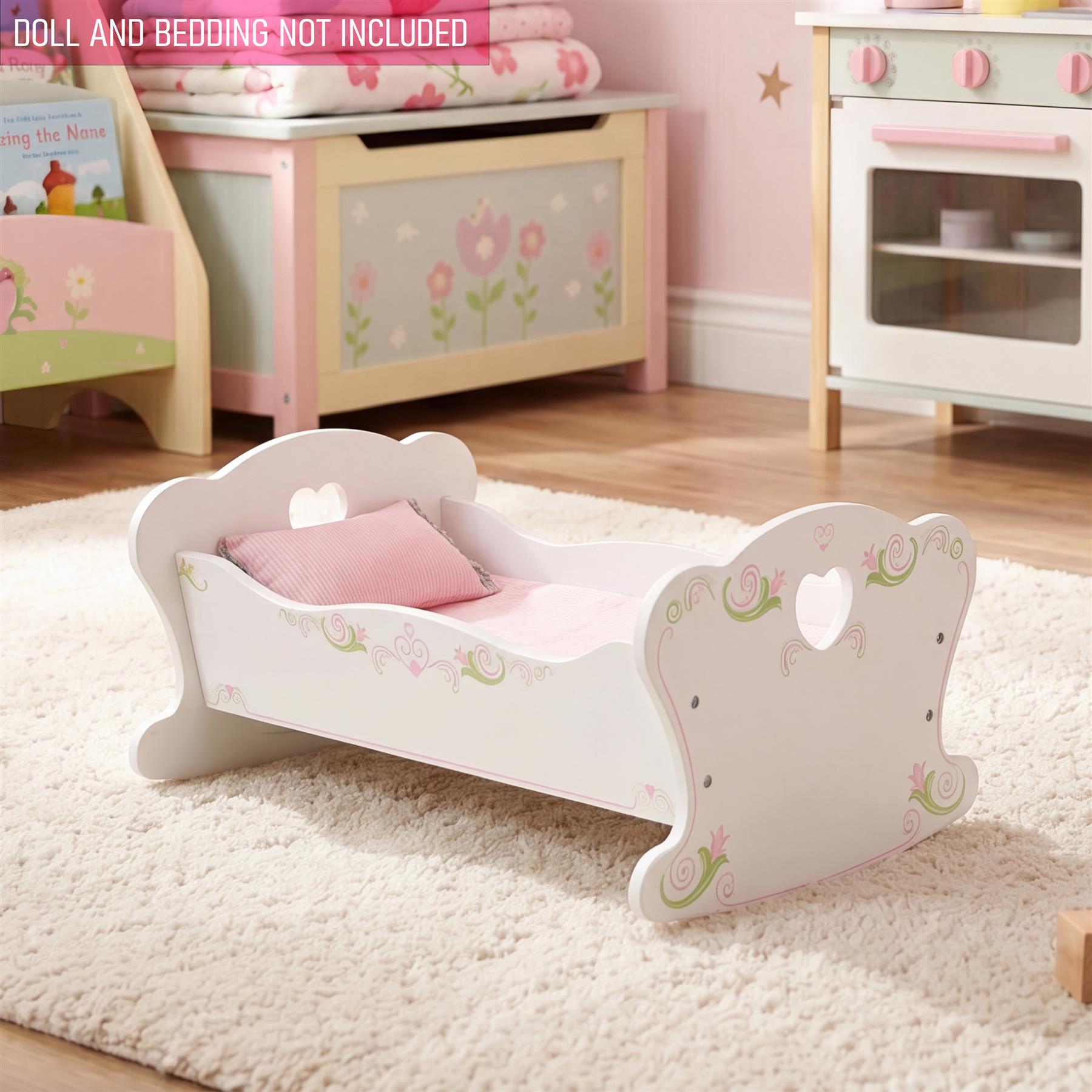 BiBi Furniture - Doll Wooden Cradle
