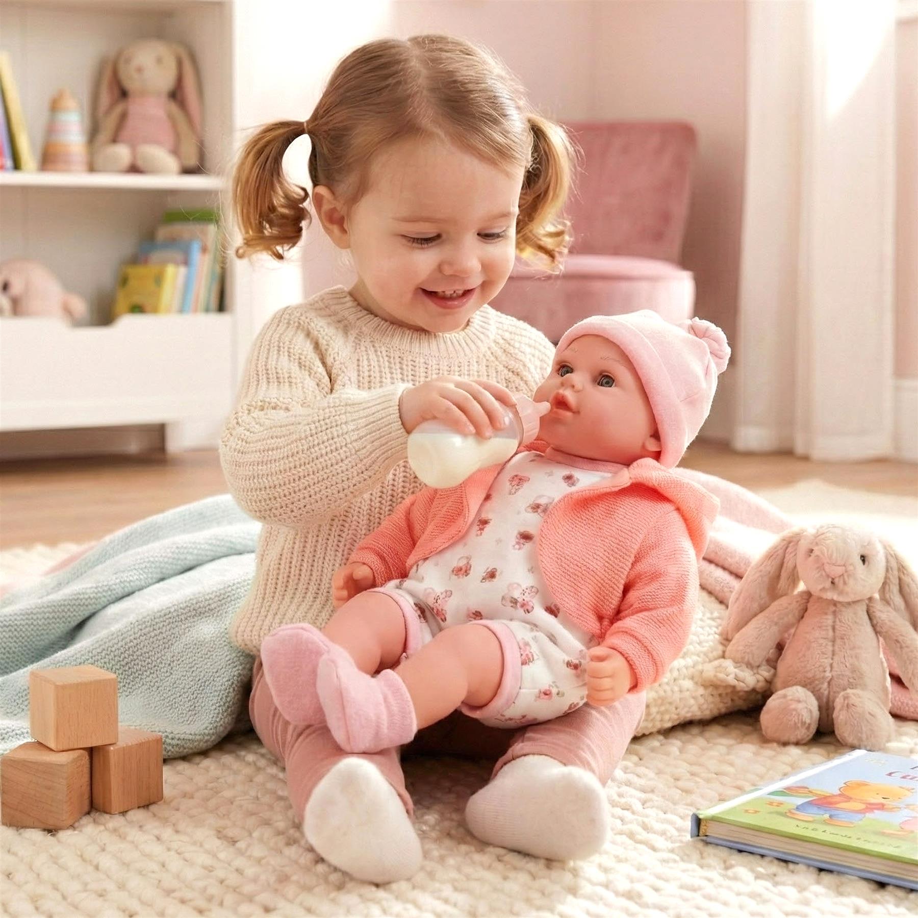 BiBi Baby Doll - Peach (45 cm / 18")