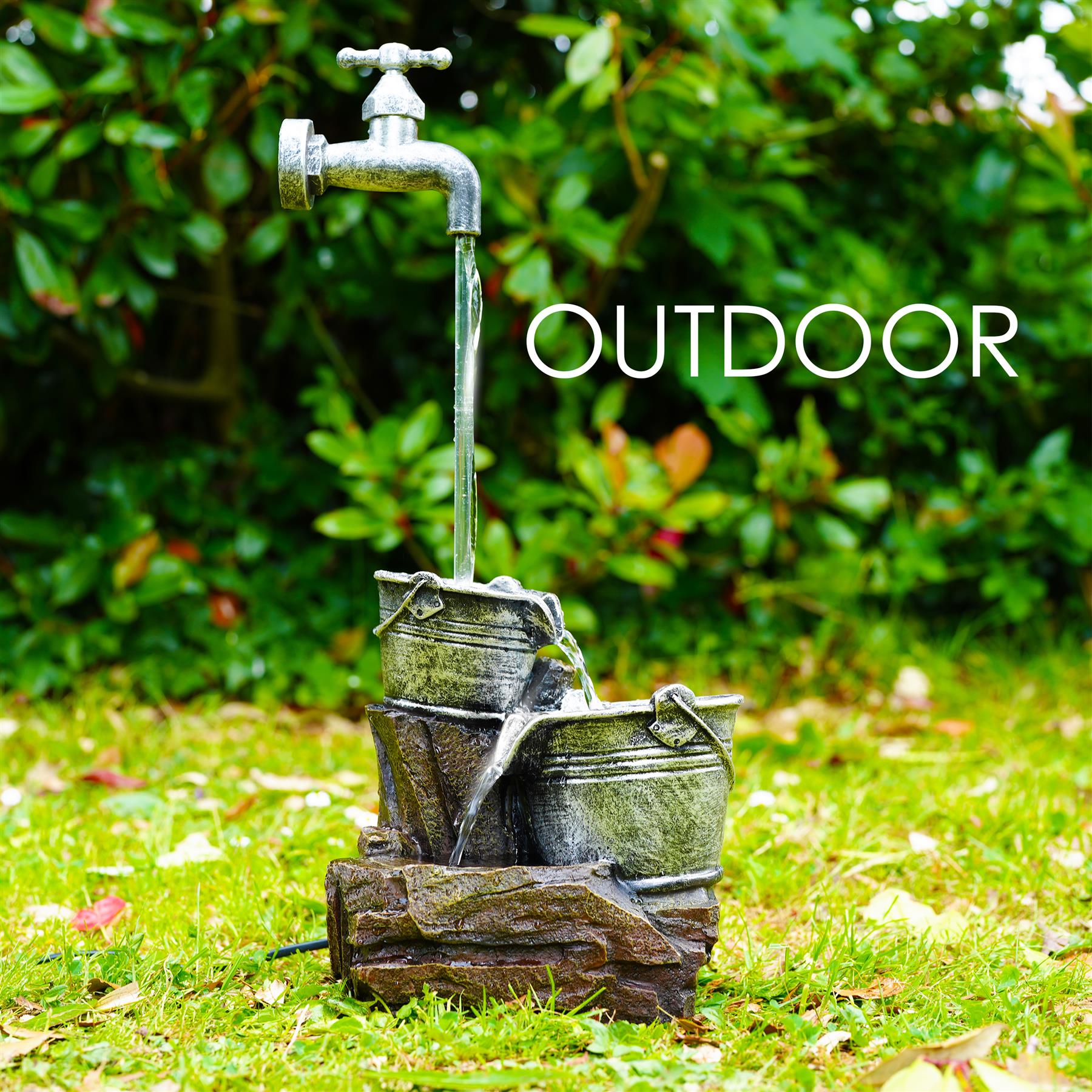 outdoor water fountain - The Magic Toy Shop