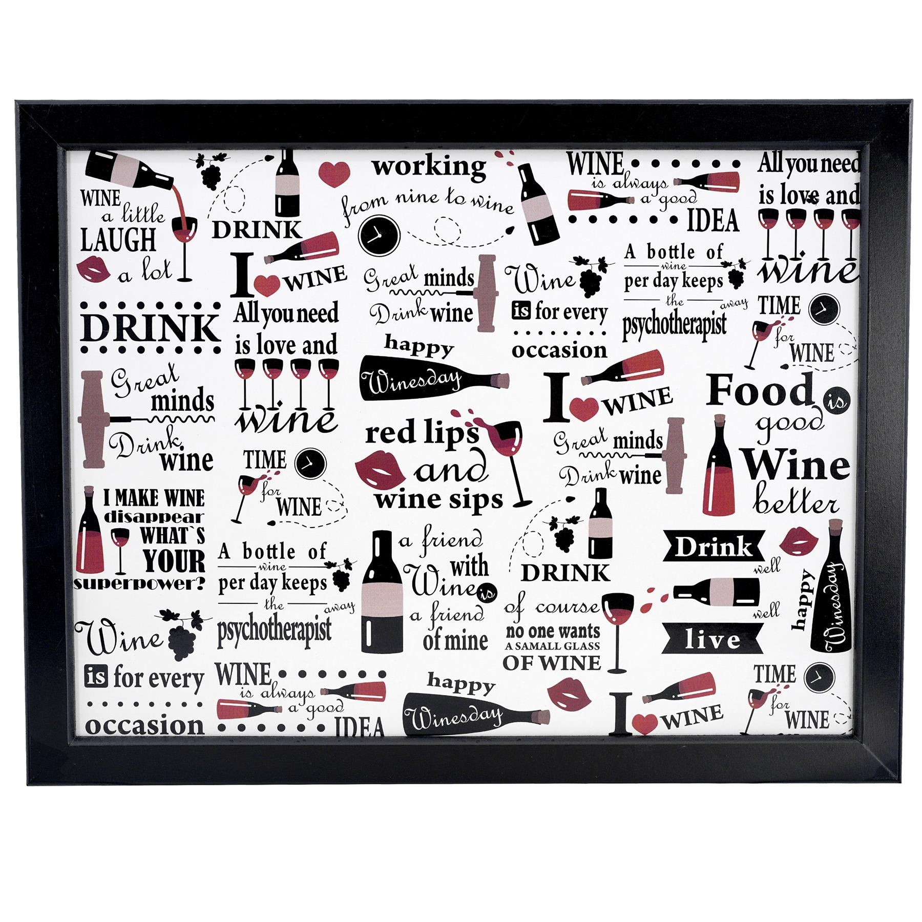 Wine Design Tray With Bean Bag Cushion by Geezy - The Magic Toy Shop