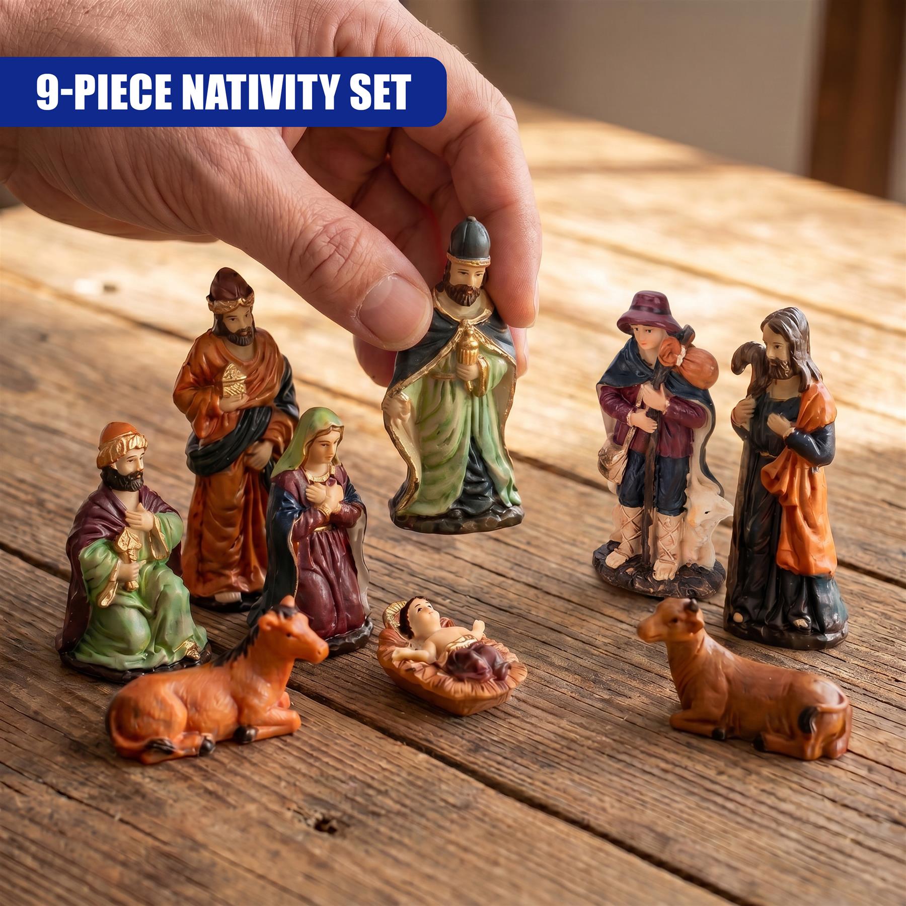 Nativity Figures Set