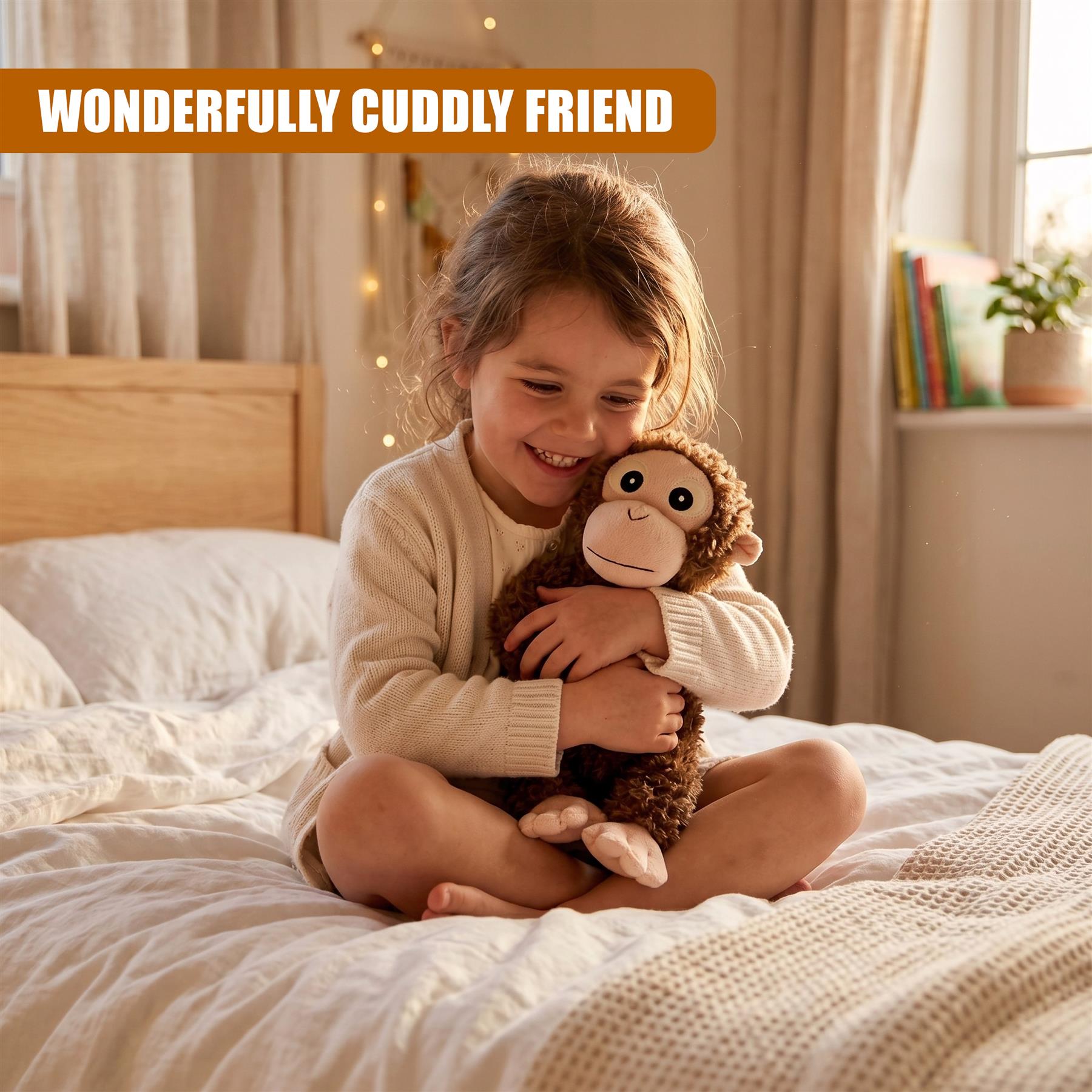 8" Orangutan Monkey Soft Toy