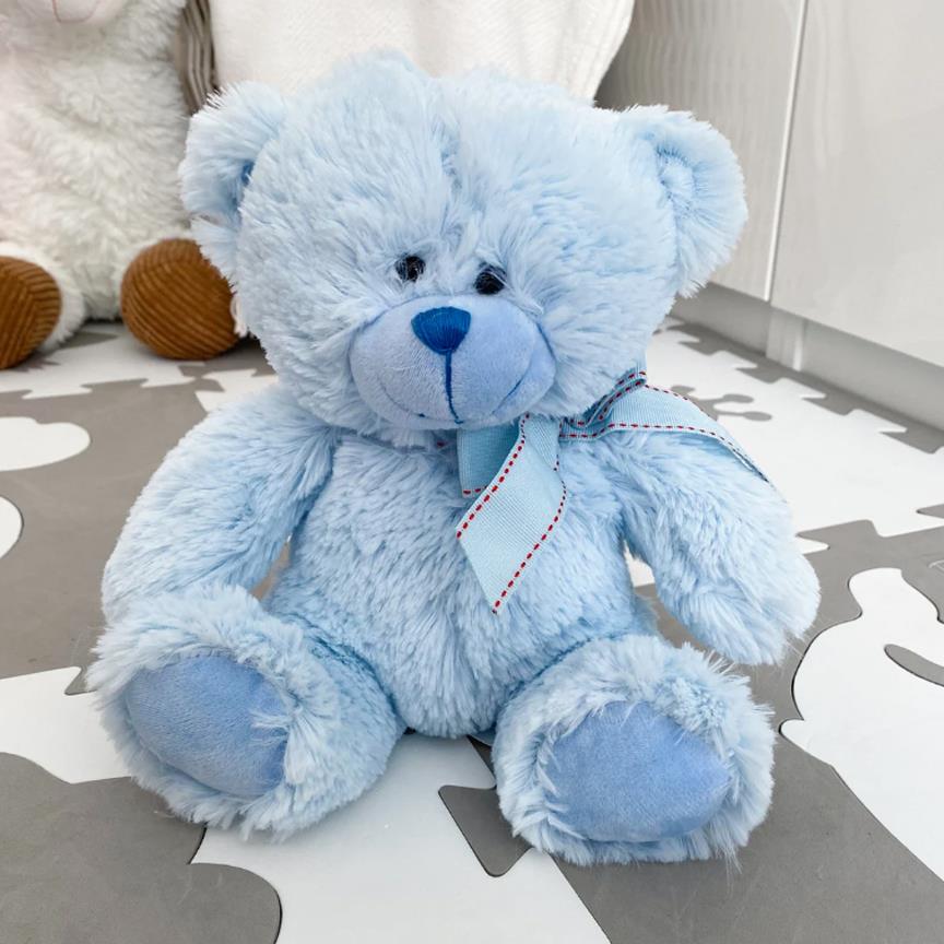 Blue Mini Plush Soft Teddy Bear Toy by The Magic Toy Shop - The Magic Toy Shop