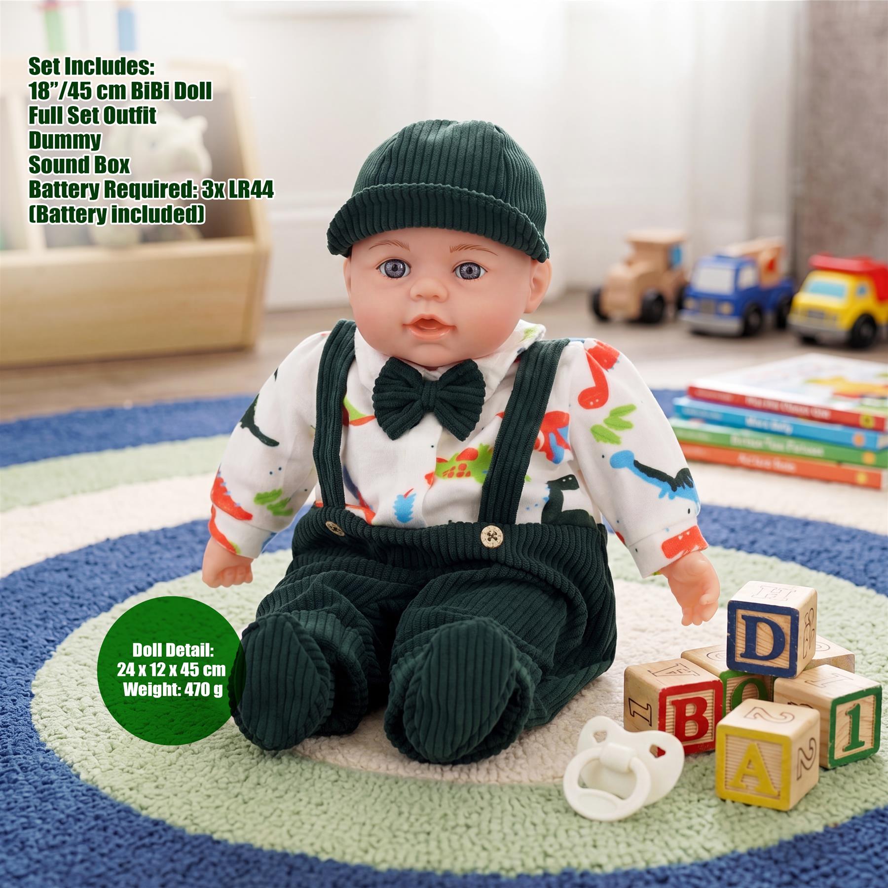 BiBi Baby Doll "Debonair" (45 cm / 18")