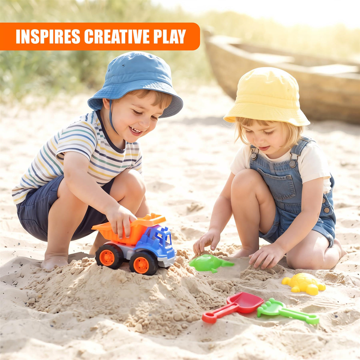 5-Piece Sand Truck & Accessories Set