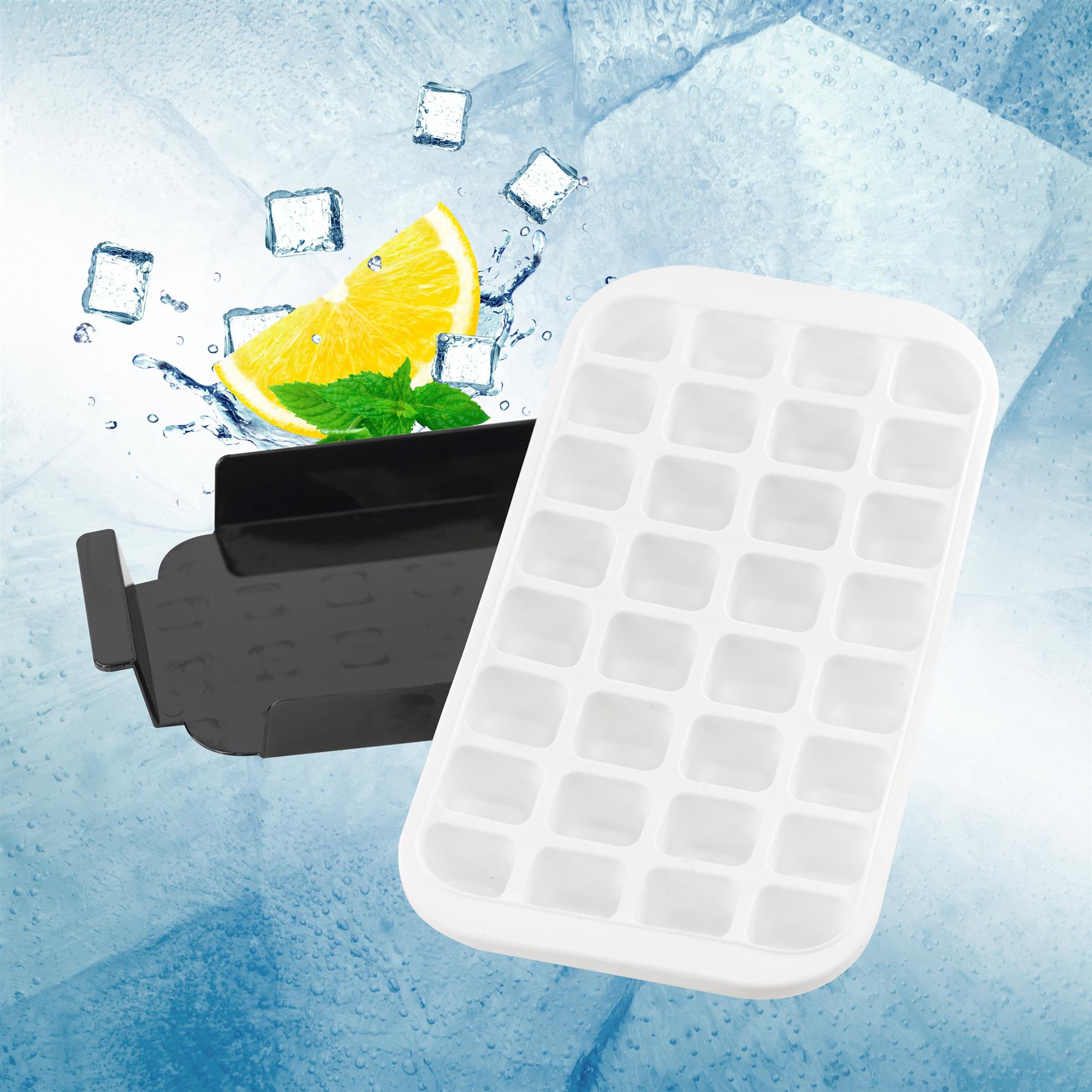 Silicone 32 Ice Cube Mould with Tray by GEEZY - The Magic Toy Shop