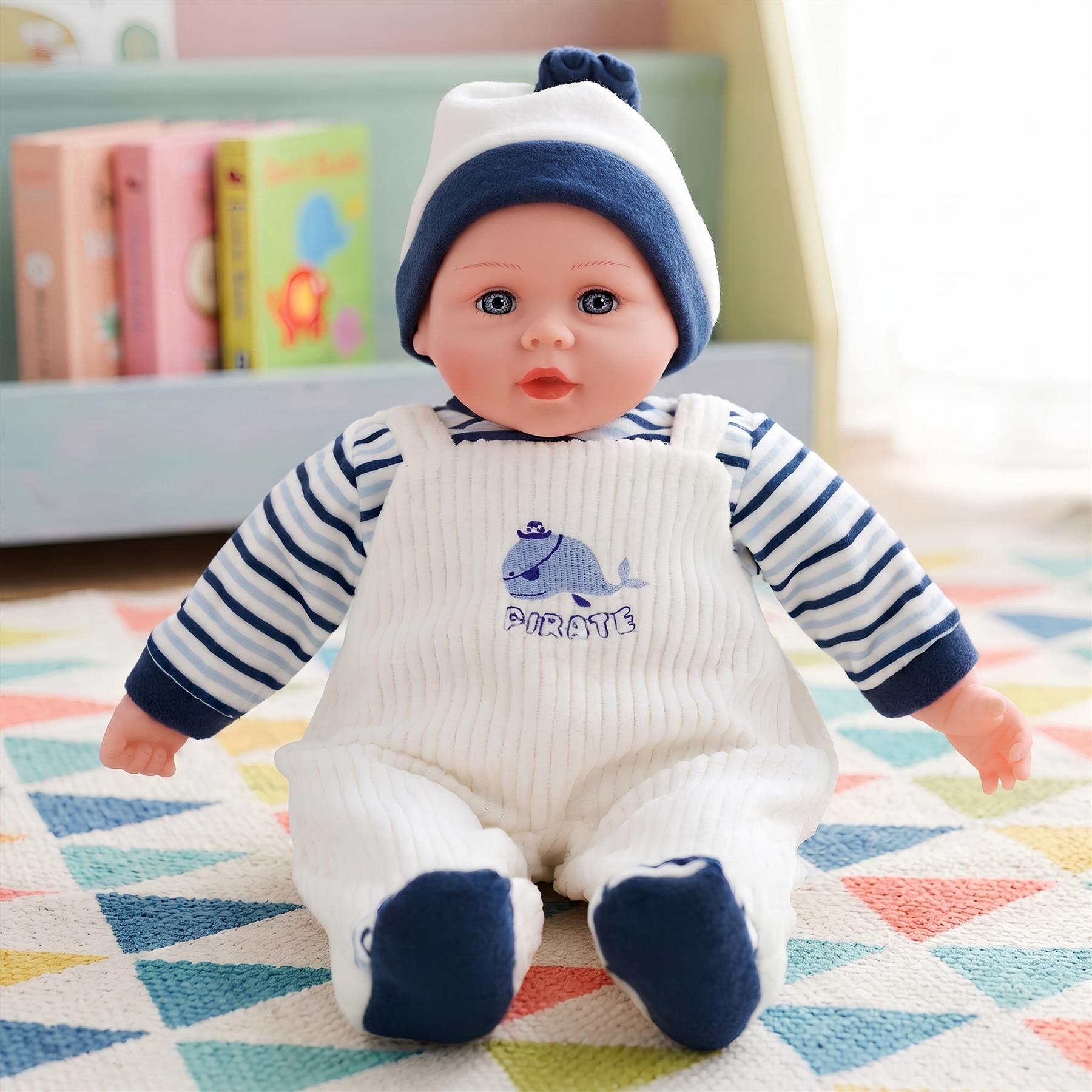 BiBI Baby Girl with Accessories & Bonus Outfit (40 cm / 16")