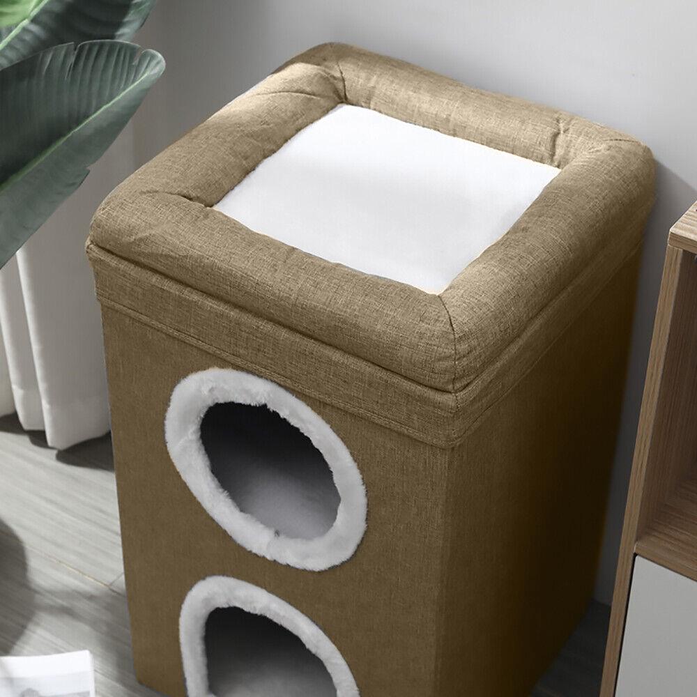 GEEZY Foldable Cosy Cat Houses