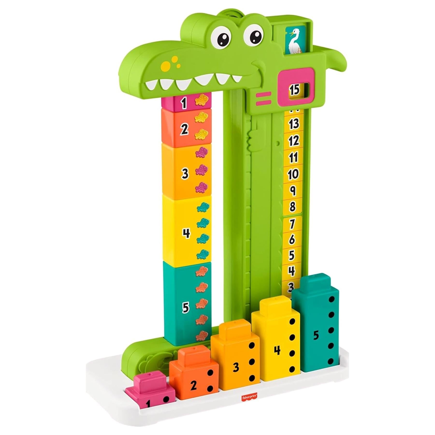 Fisher-Price Adding Alligator Math & Counting Toy