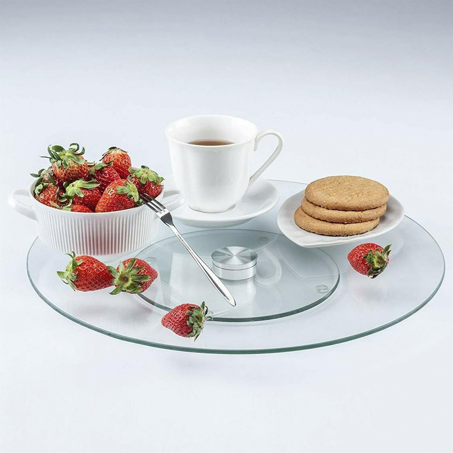 Tempered Glass Lazy Susan by Geezy - The Magic Toy Shop