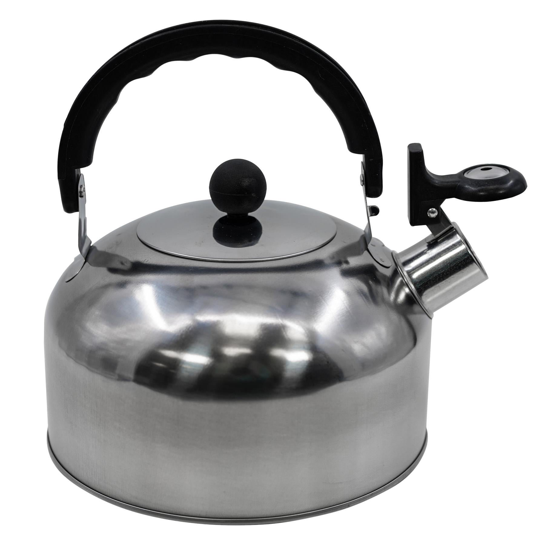 GEEZY 2.5 L Stainless Steel Whistling Camping Kettle