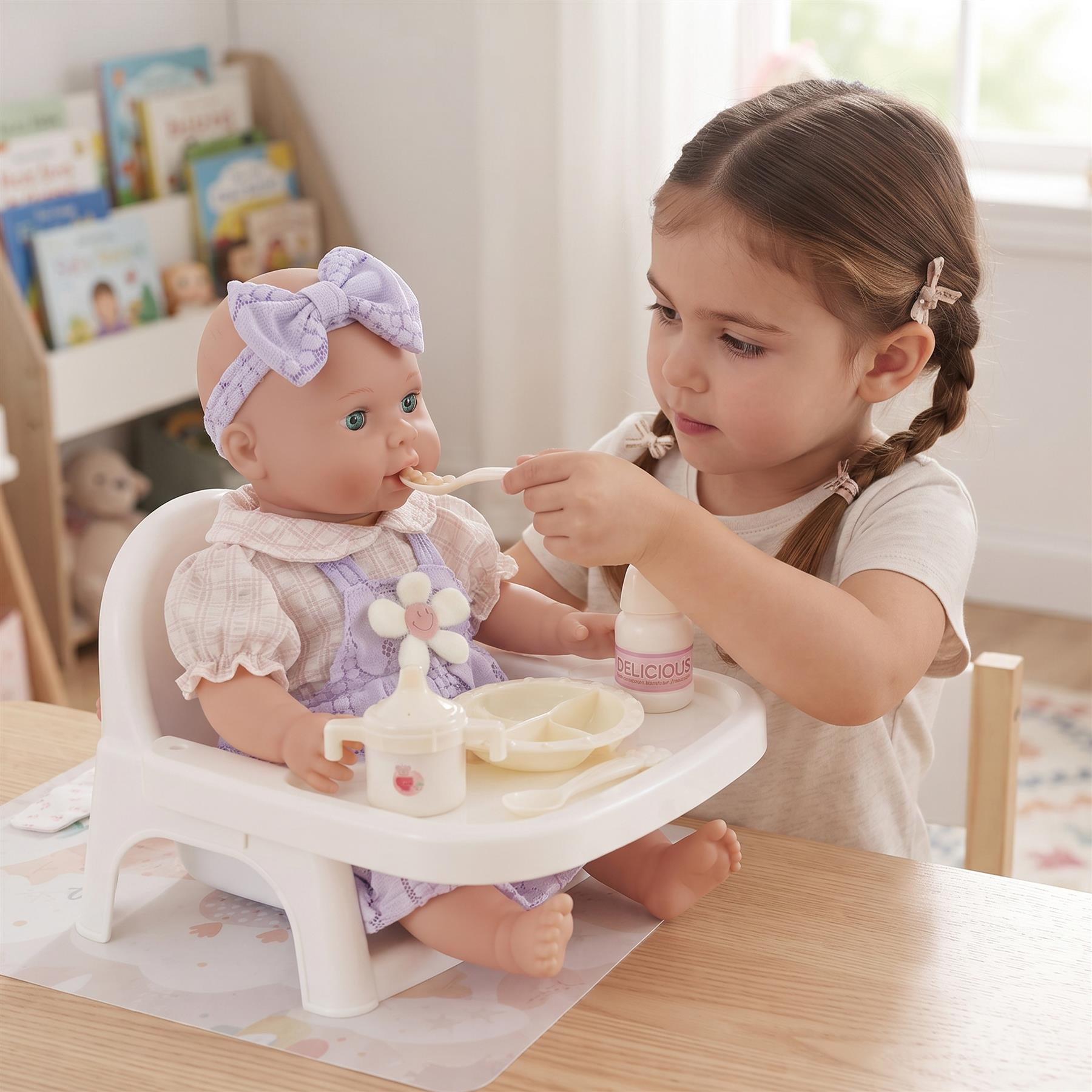 BiBi Doll Nappy, Accessories & Doll