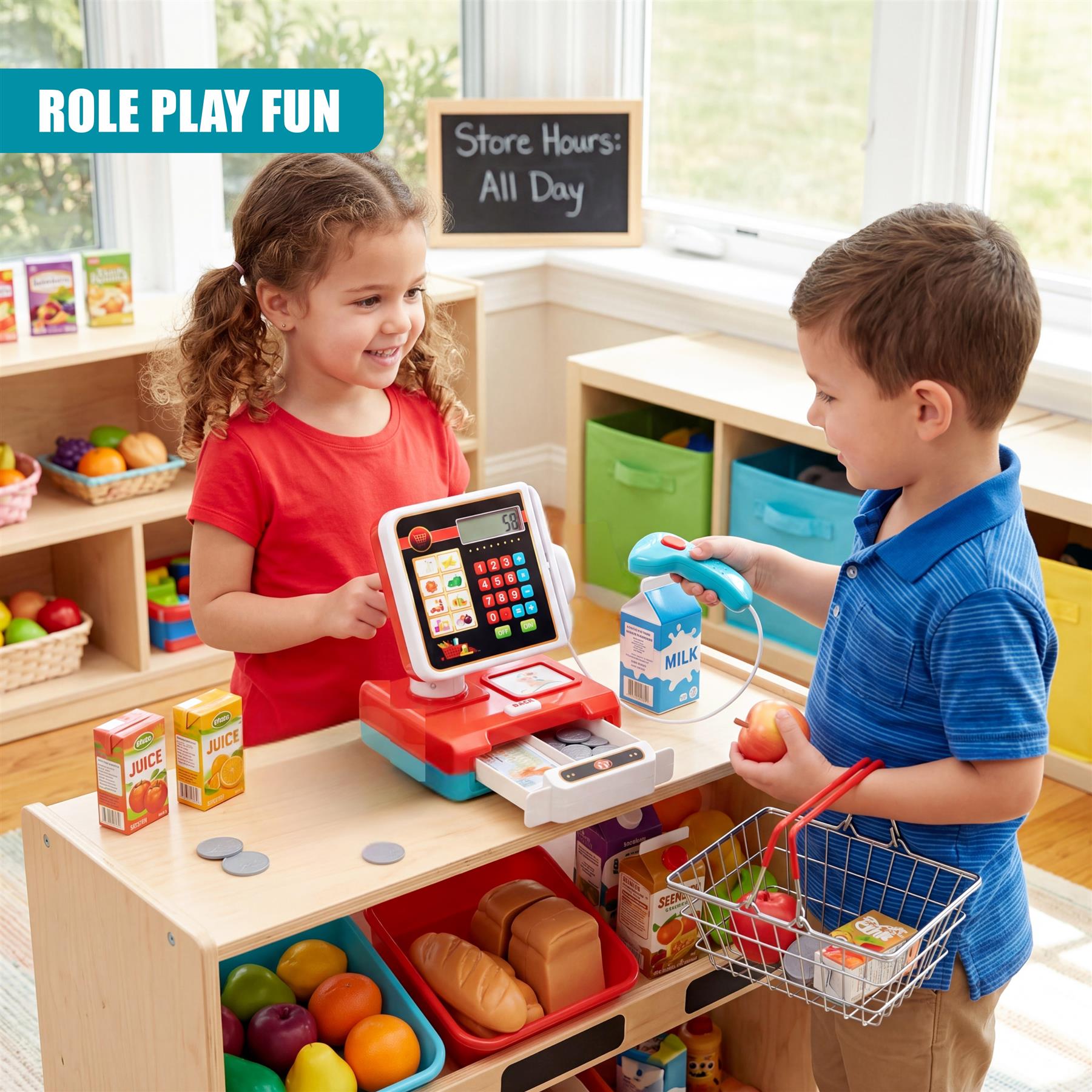 Cash Register Toy Set