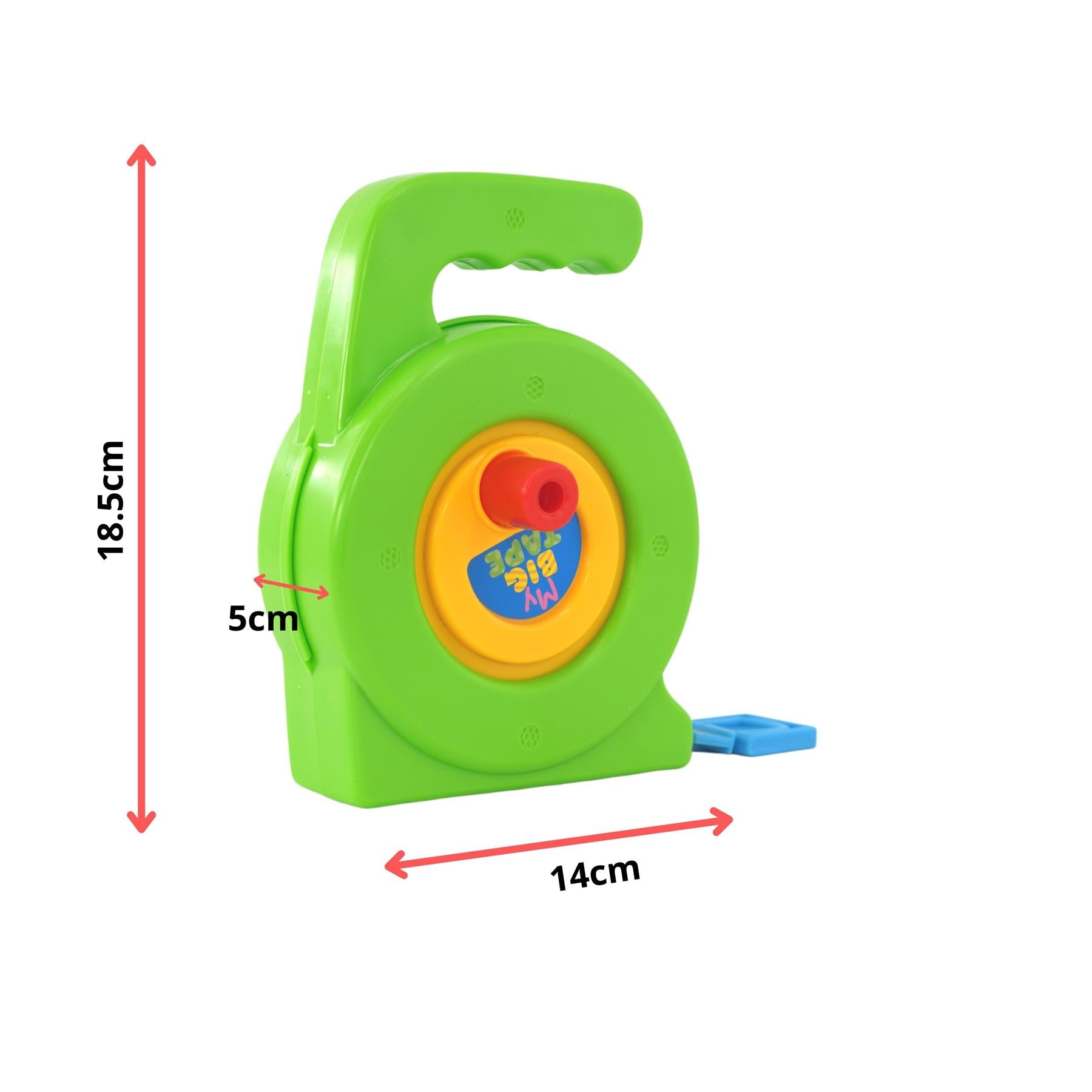 Constructive Playthings Big Tape Measure for Kids, Educational Pretend Play  Toy for Children
