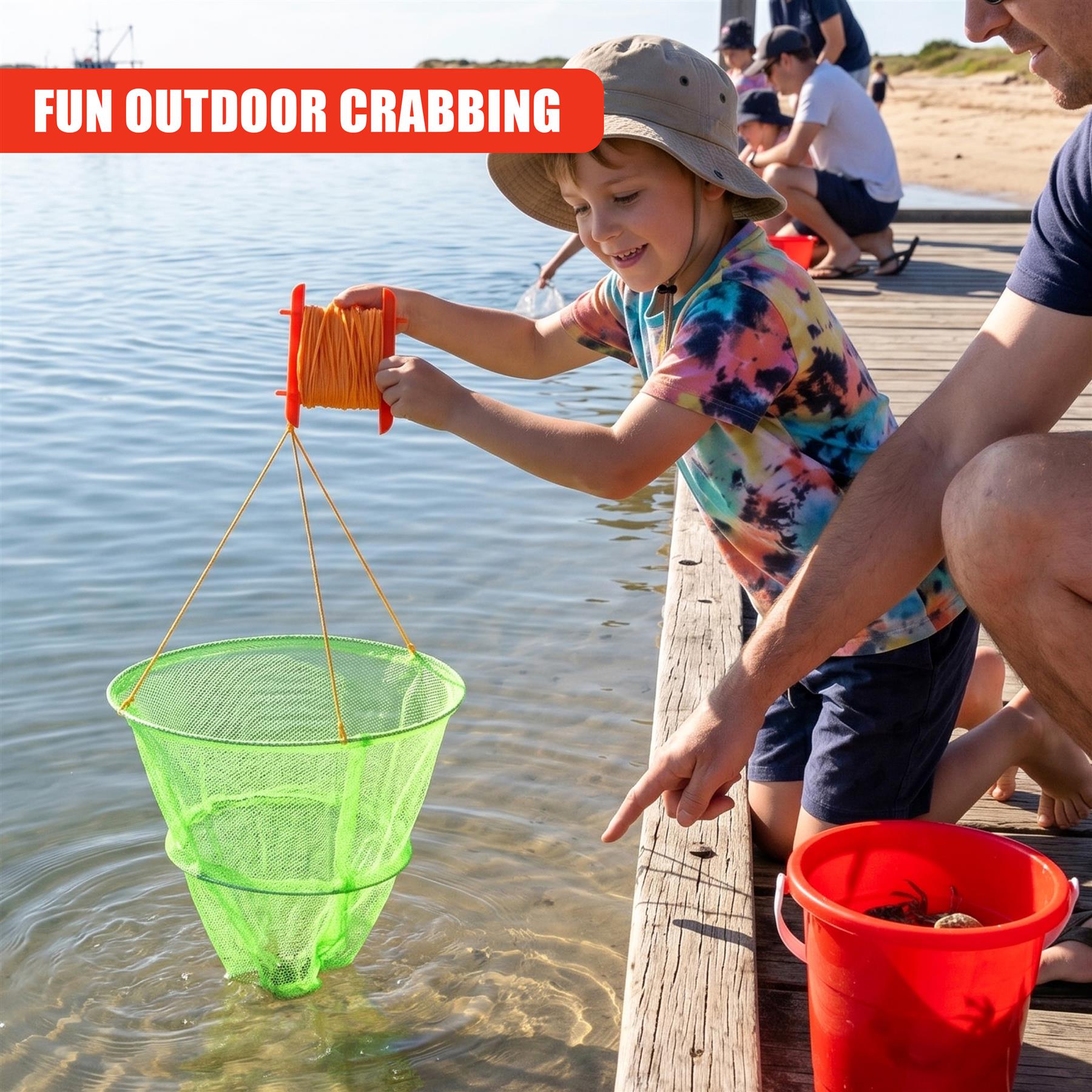 Kids Crab Drop Net