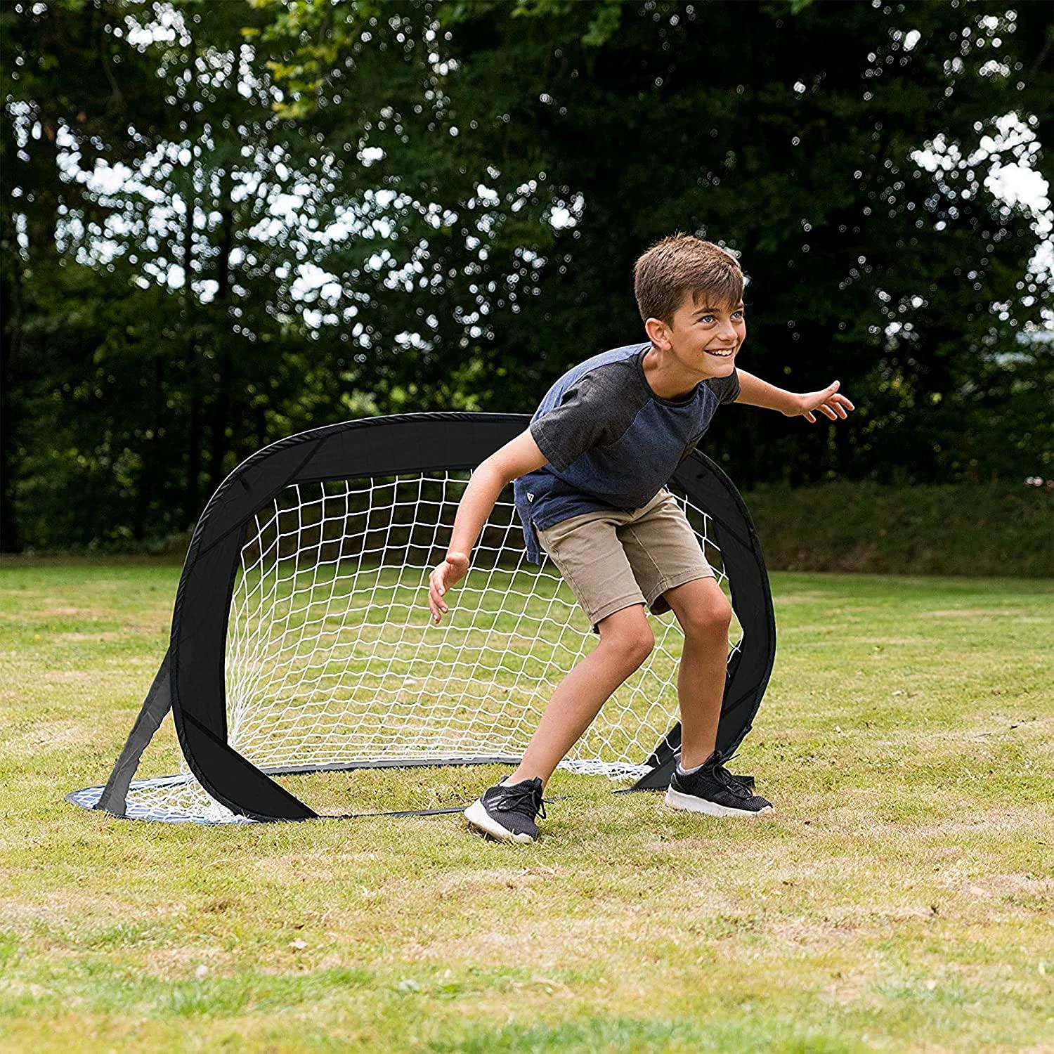 The Magic Toy Shop Pop Up Football Goal Football Training