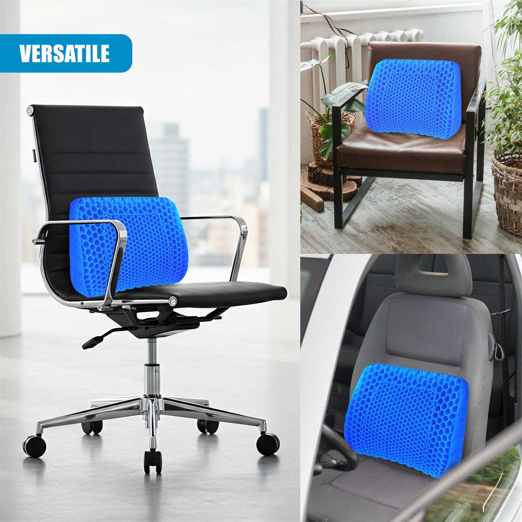 Orthopaedic Gel Seat Cushion by GEEZY - The Magic Toy Shop