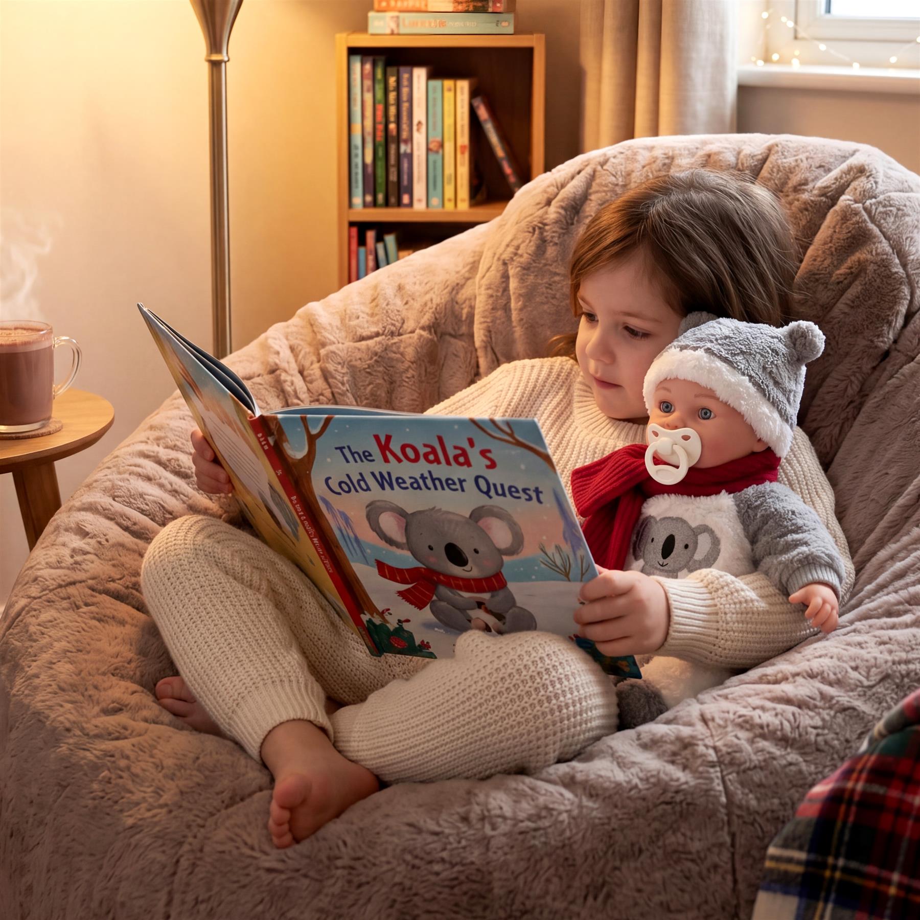 BiBi Koala Sleeping Doll (40 cm / 16'')