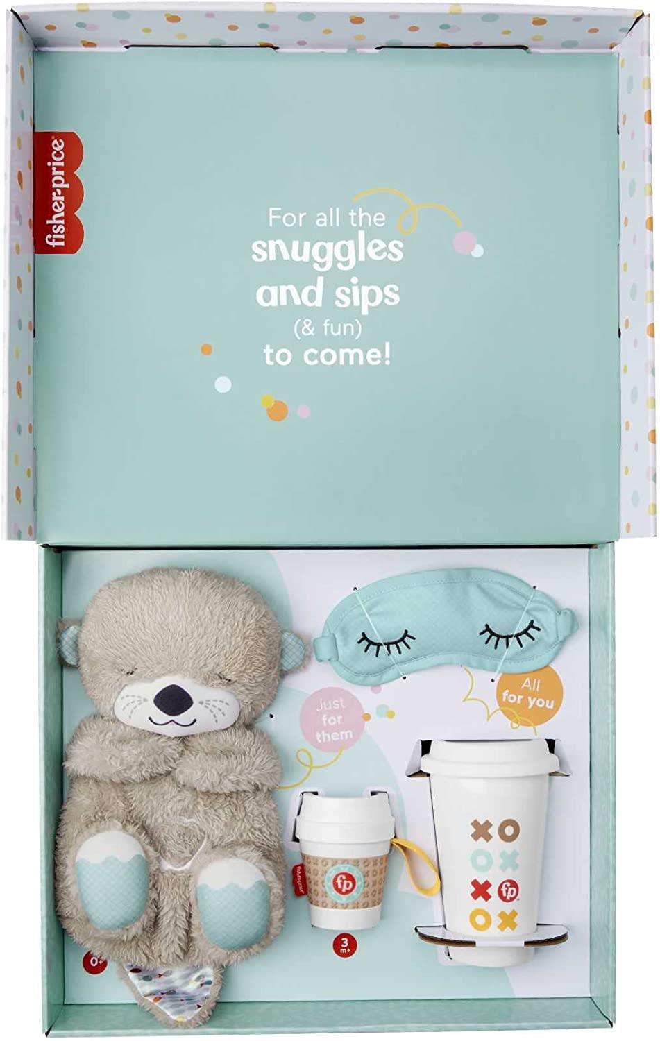 Fisher Price Toy Set Fisher-Price Soothe, Play & Sip Gift Set for Newborn Baby