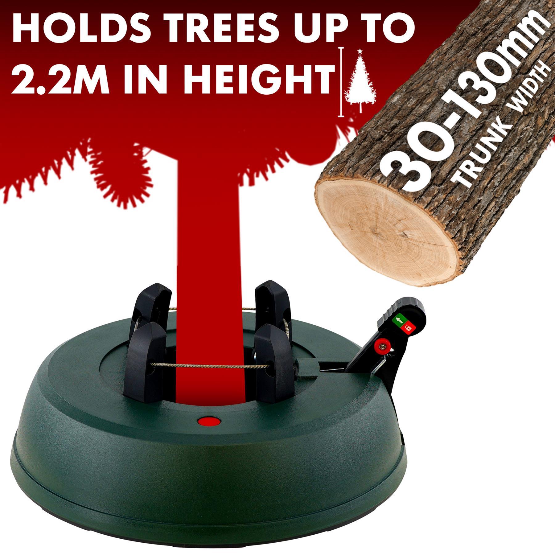 GEEZY Christmas Tree Stand Pedal Operated Christmas Tree Stand