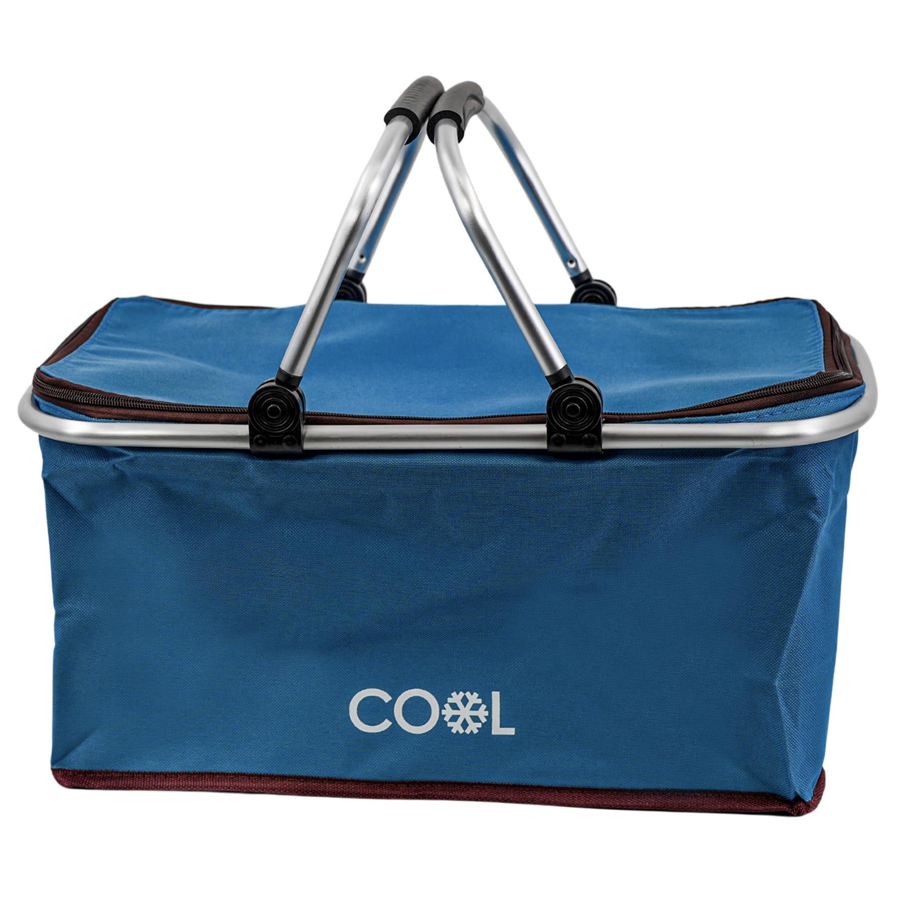 Geezy Cooler bag Navy Cooler Basket Bag