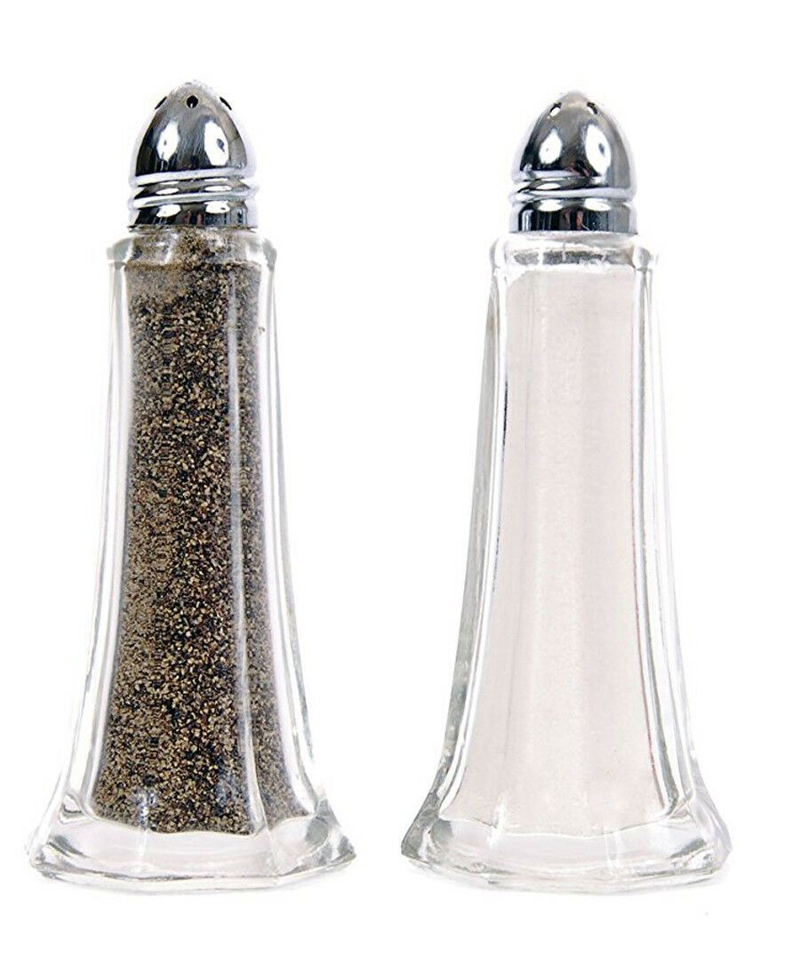Geezy foodshaker Classic Style Salt And Pepper Shakers - Pack Of 12