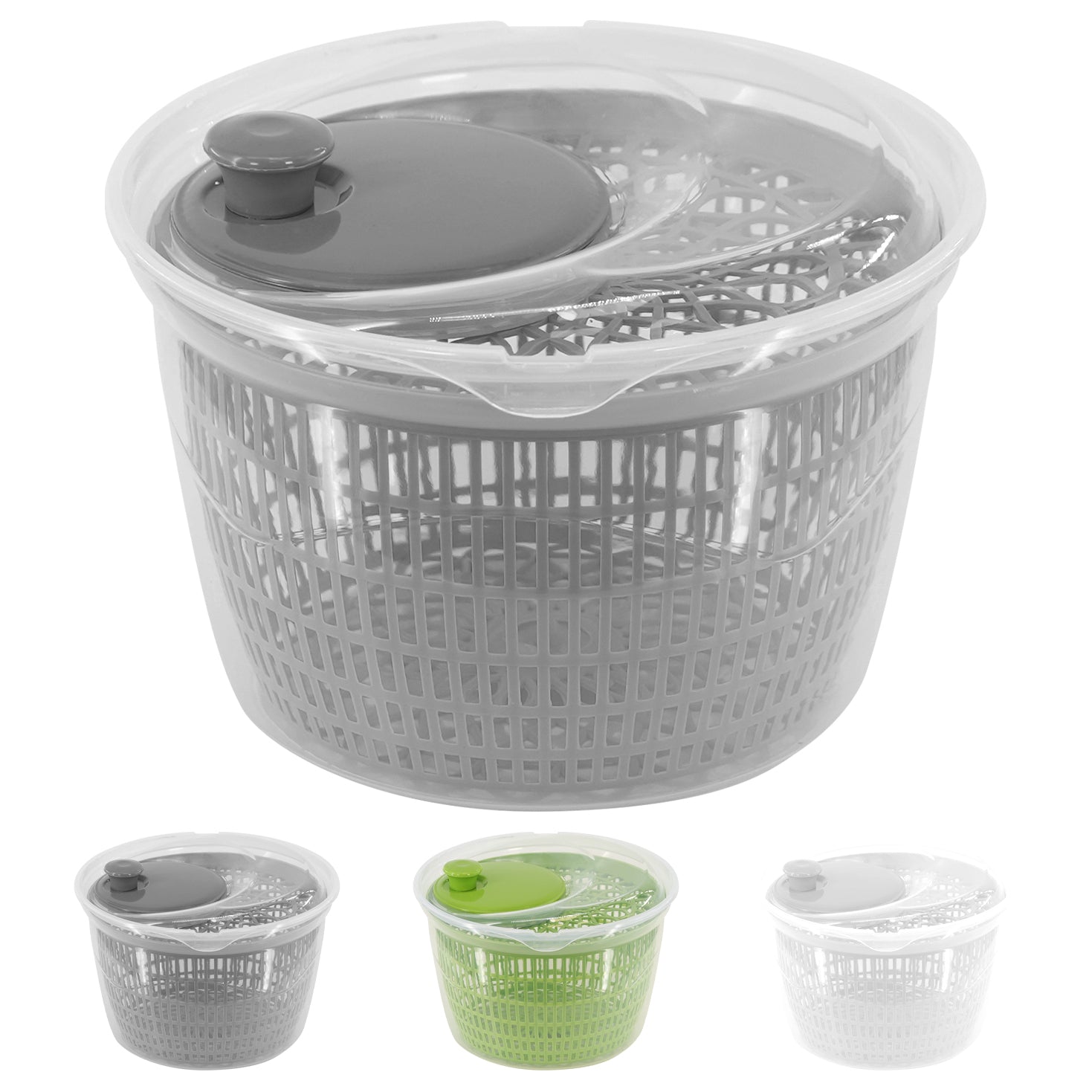 GEEZY kitchen Salad Spinner in Assorted Colours