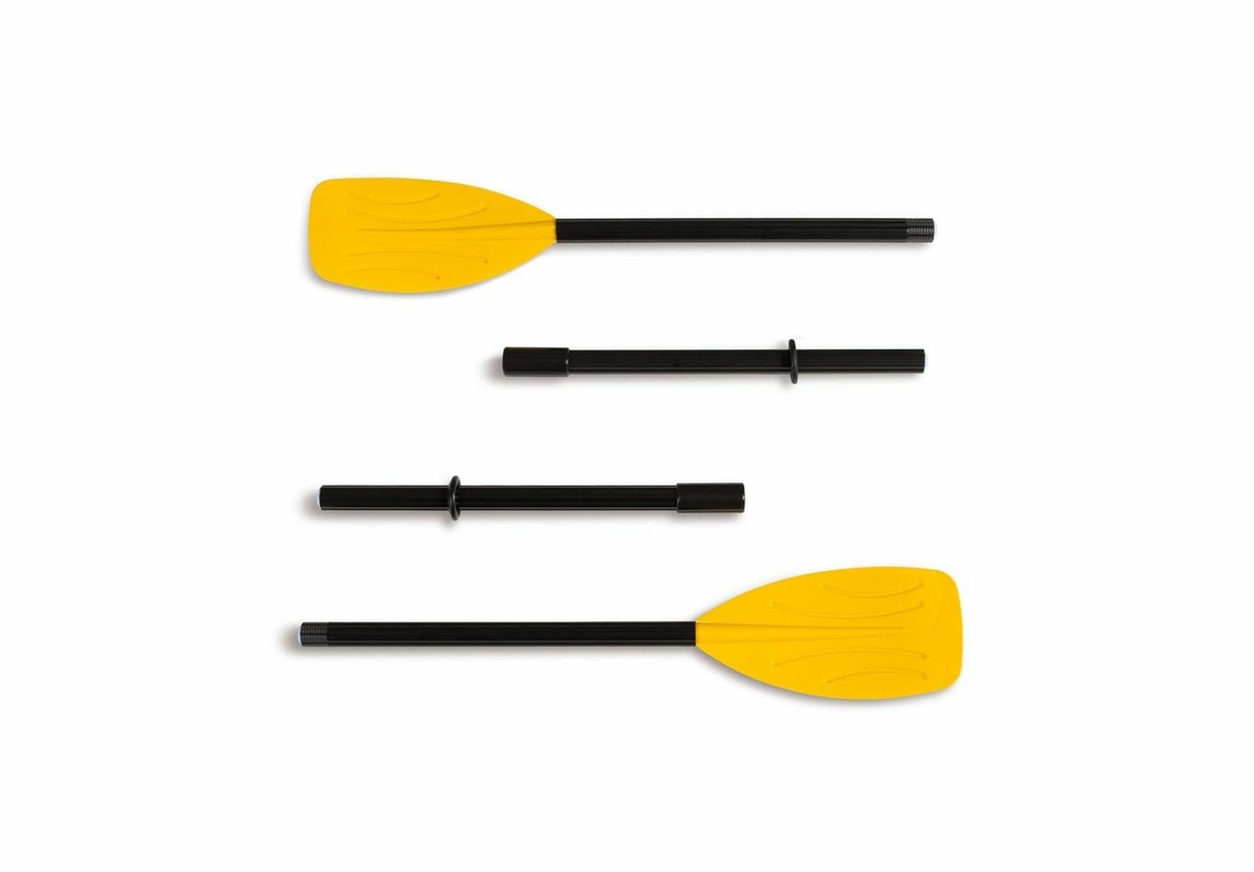 Geezy Oars Paddle Set 48" Paddles Plastic Ribbed French Oars for Inflatable Boat (Pair)