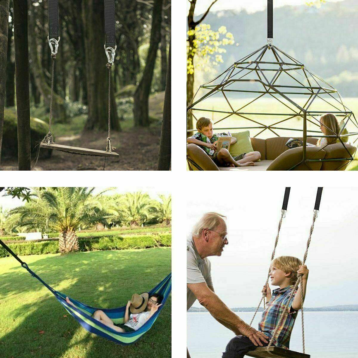 GEEZY Outdoorliving Tree Swing Hanging Kit