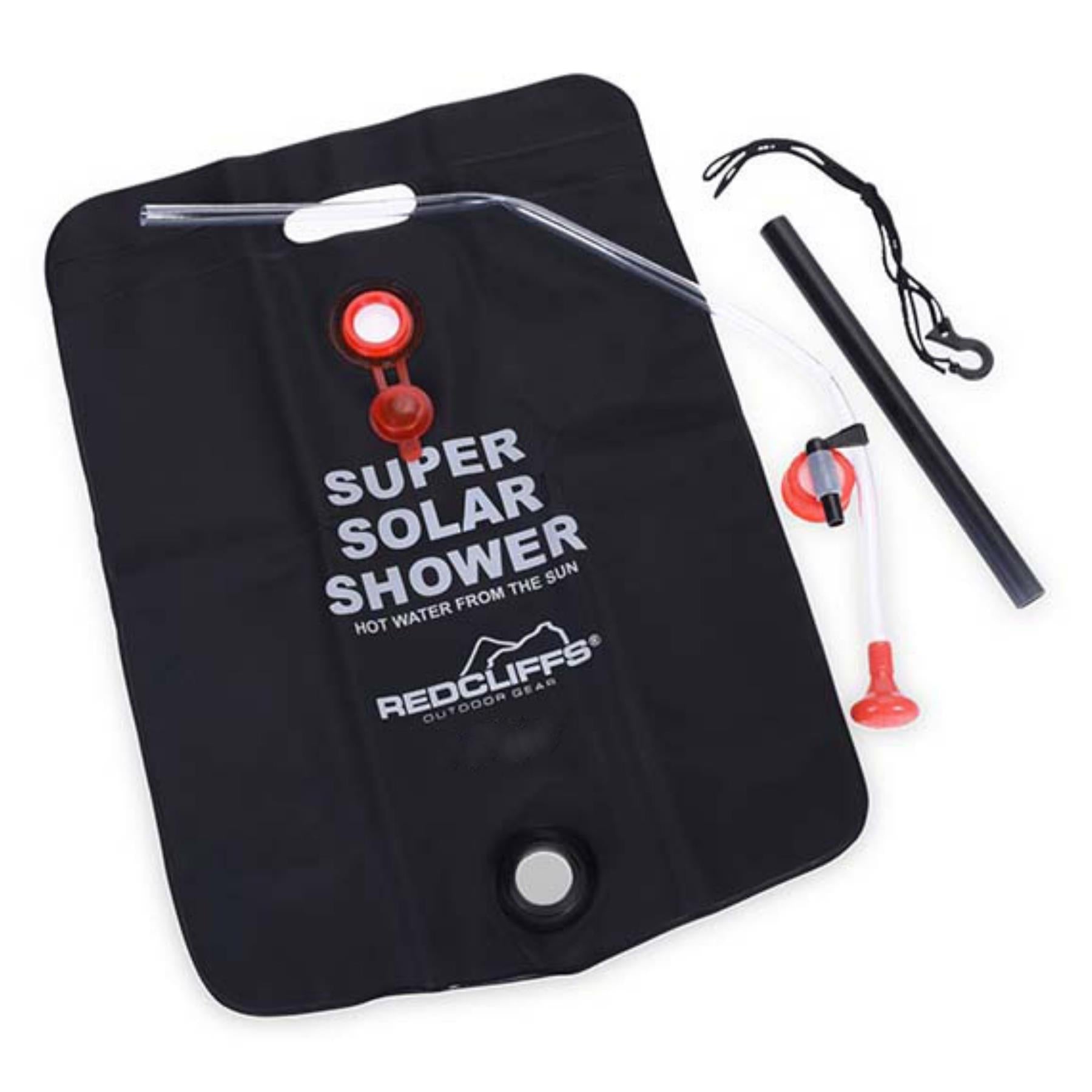 Geezy Solar Shower Solar Portable Hanging Shower Bag