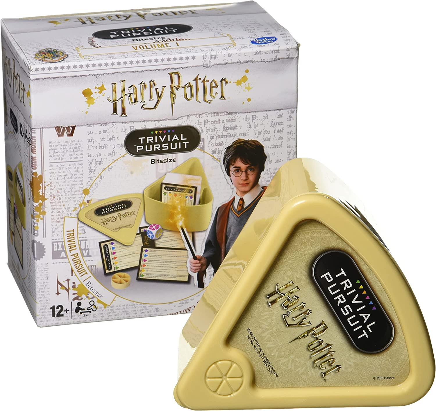 Hasbro Gaming Trivial Pursuit: Wizarding World Harry Potter Edition Compact  Trivia Game, 2+ Players, 600 Trivia Questions, 8+ ( Exclusive)